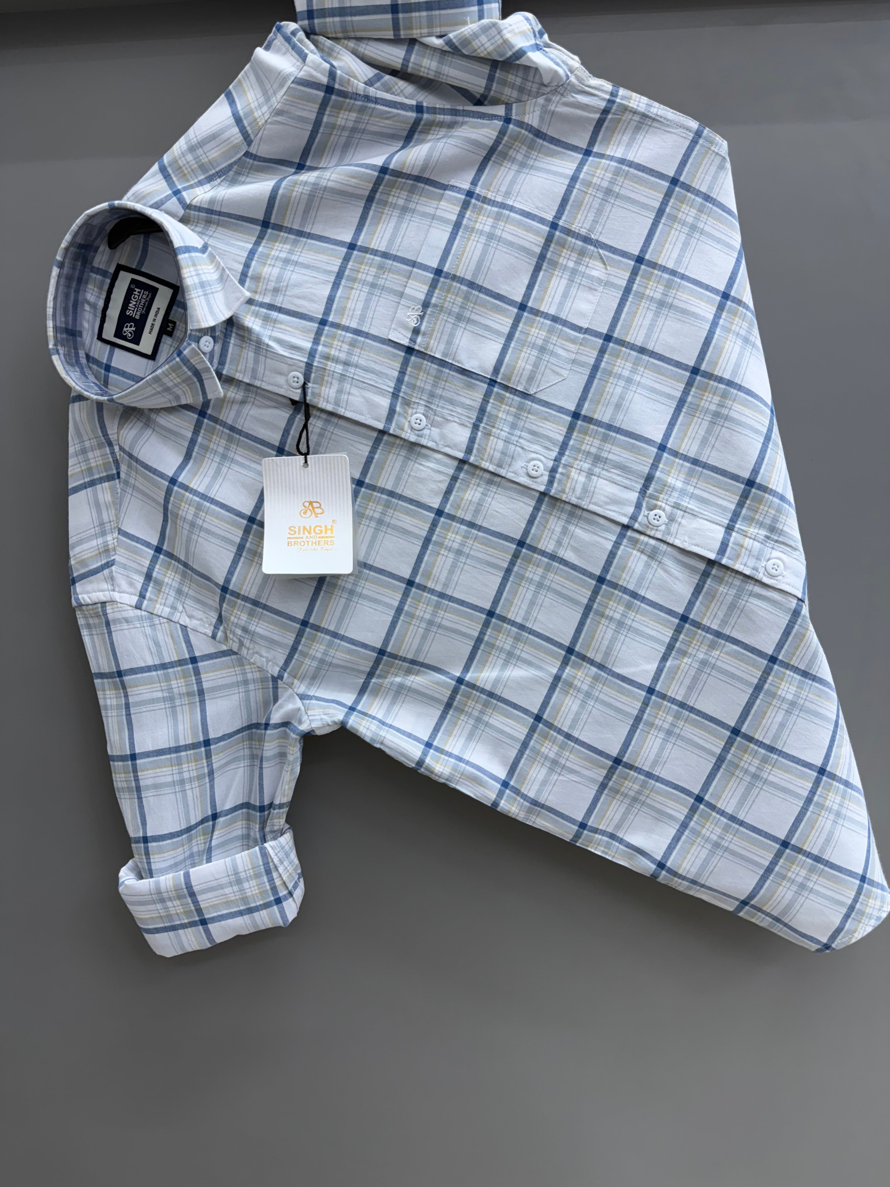 Oxford Check Shirt - 04012026