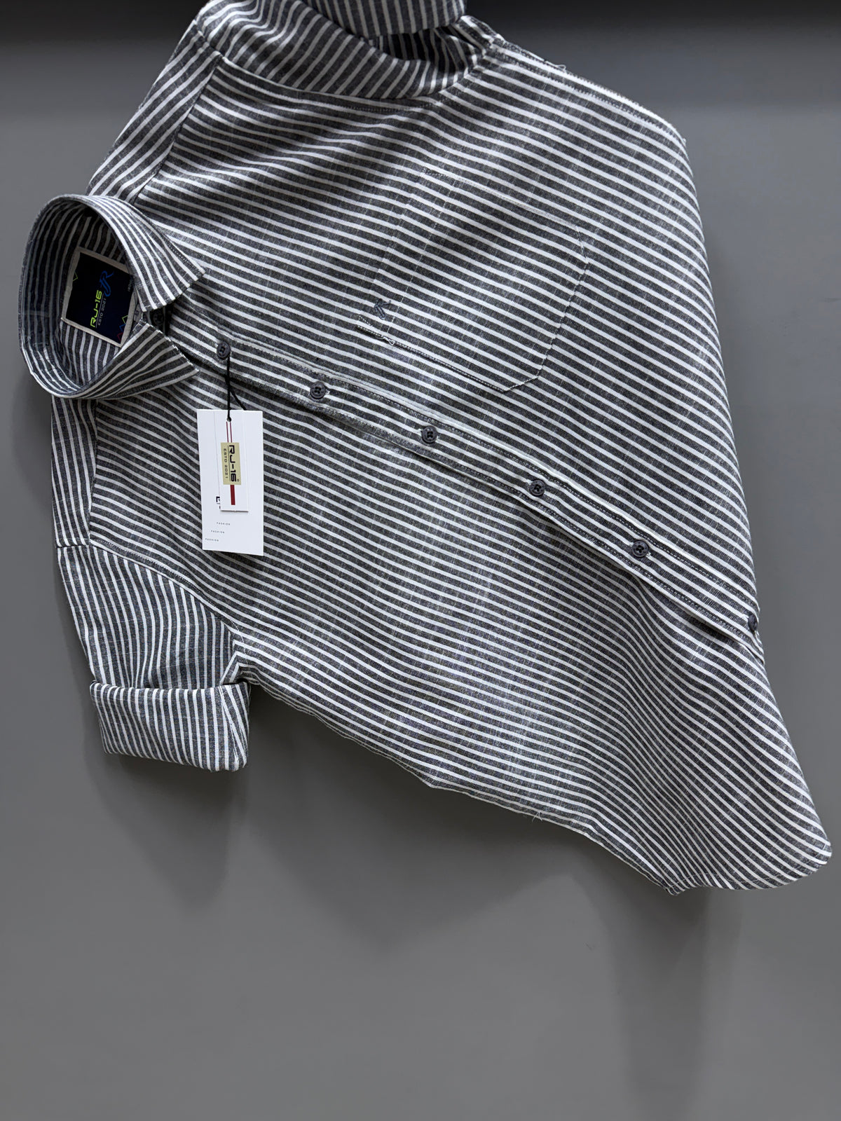 Cotton strip shirt