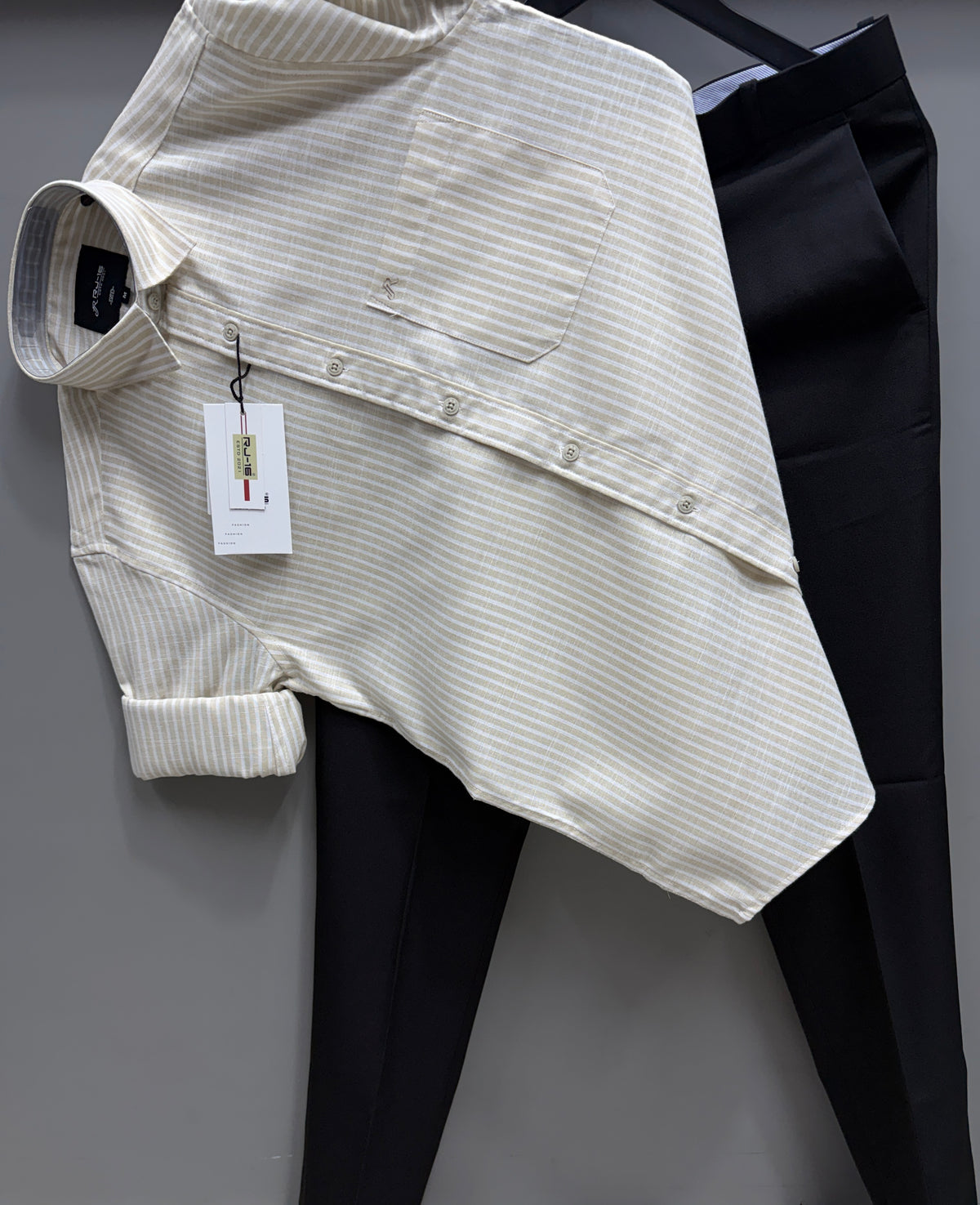 strip shirt with pant