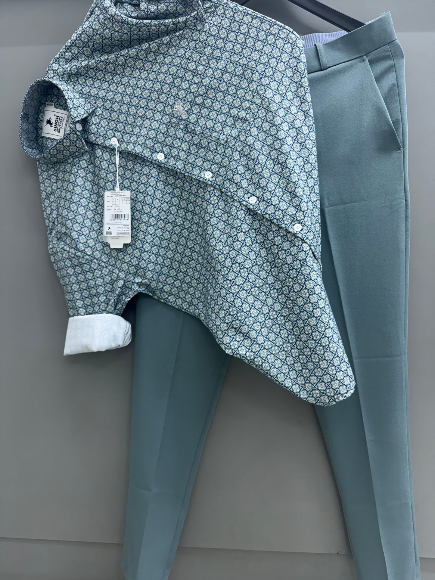 Printed Shirt with Trouser Pant (Combo)