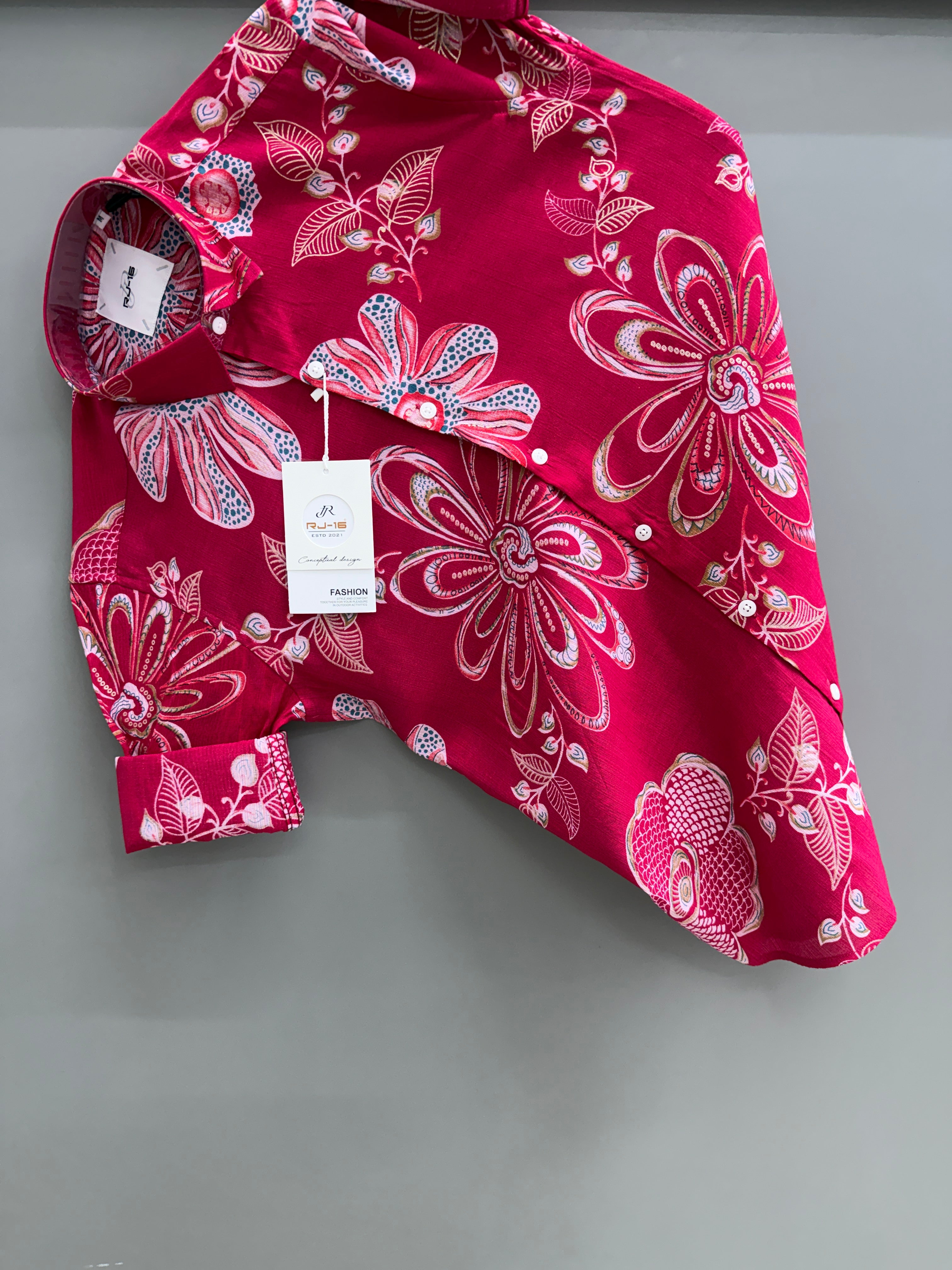 Linen printed shirt ( Summer Special)