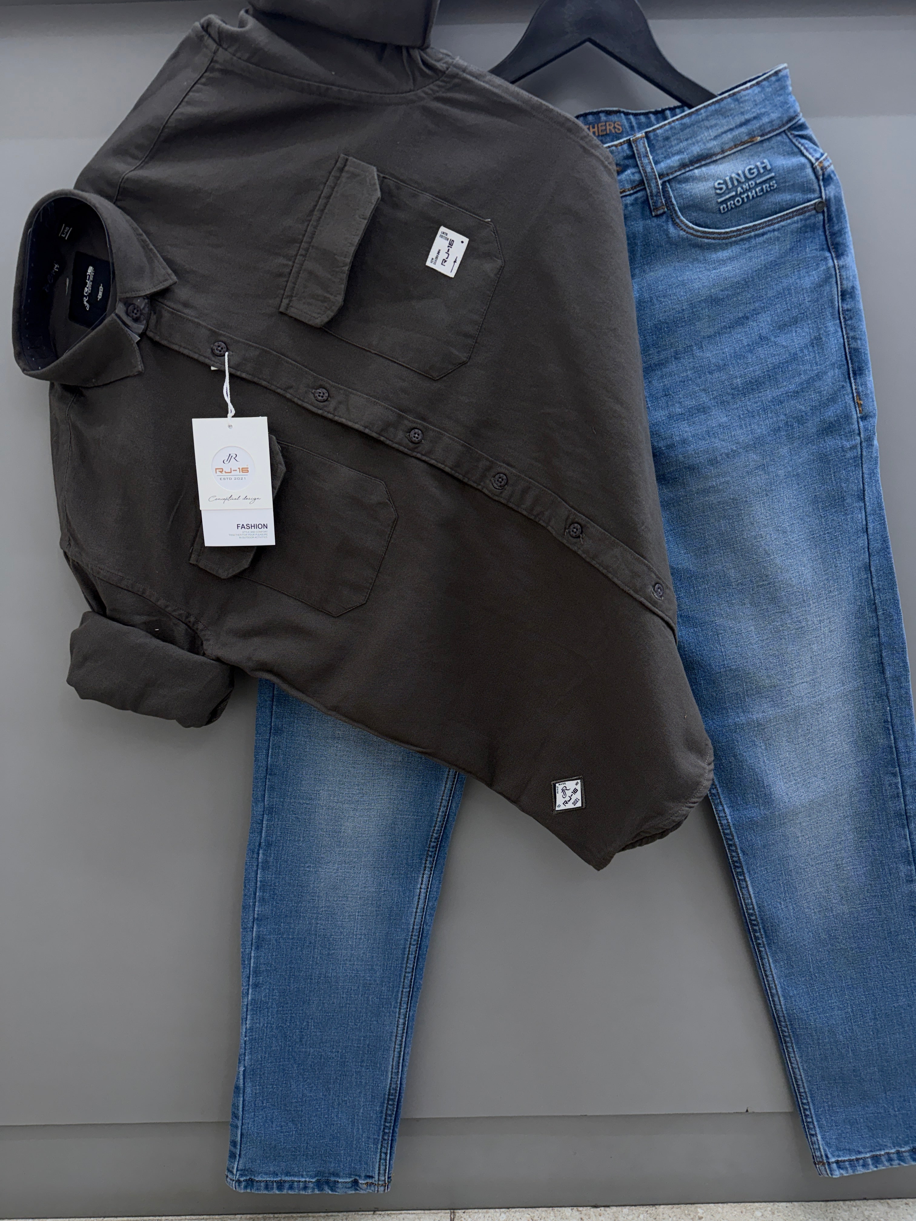 Double pocket shirt with Pant