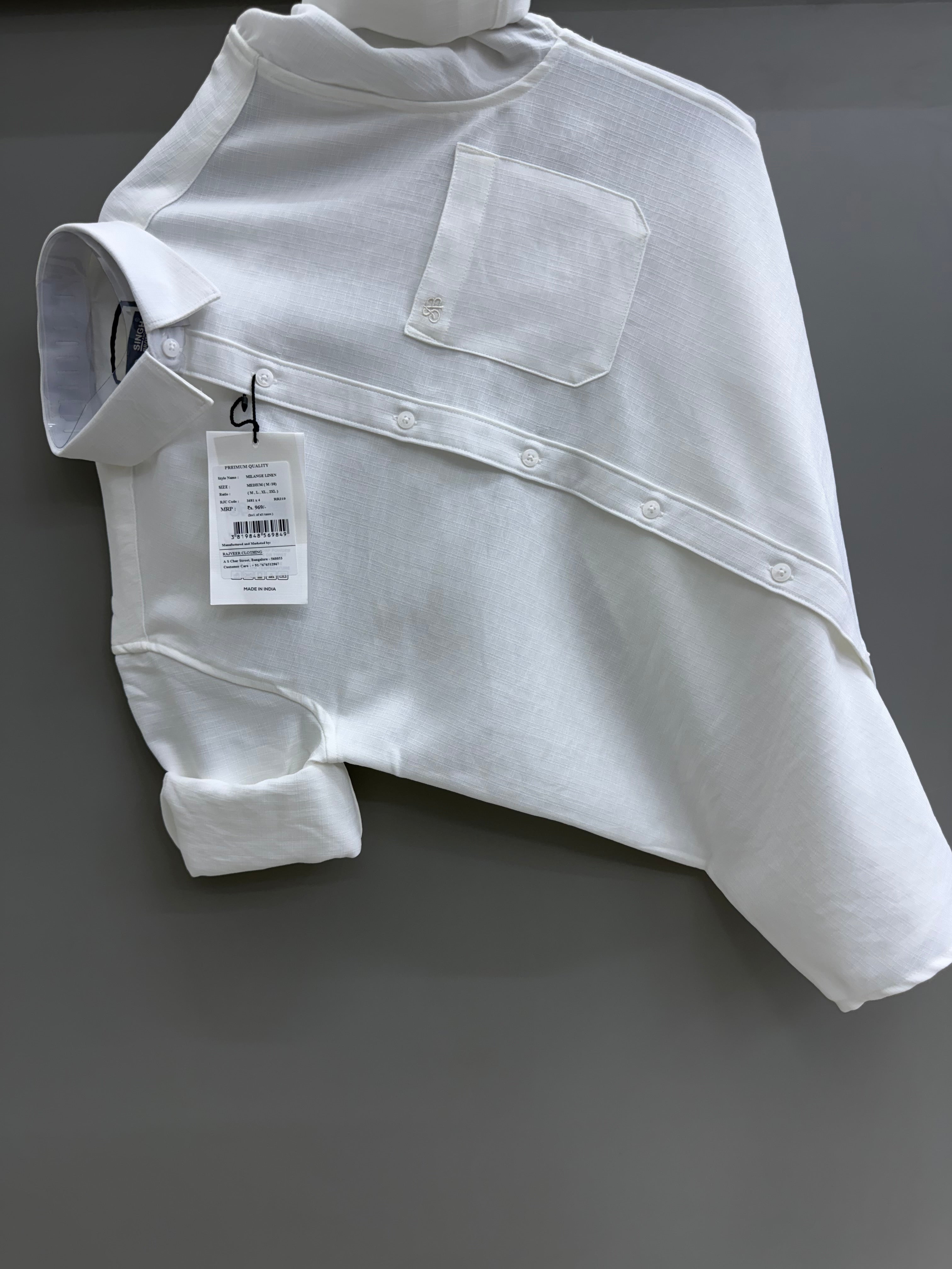 Milange linen shirt