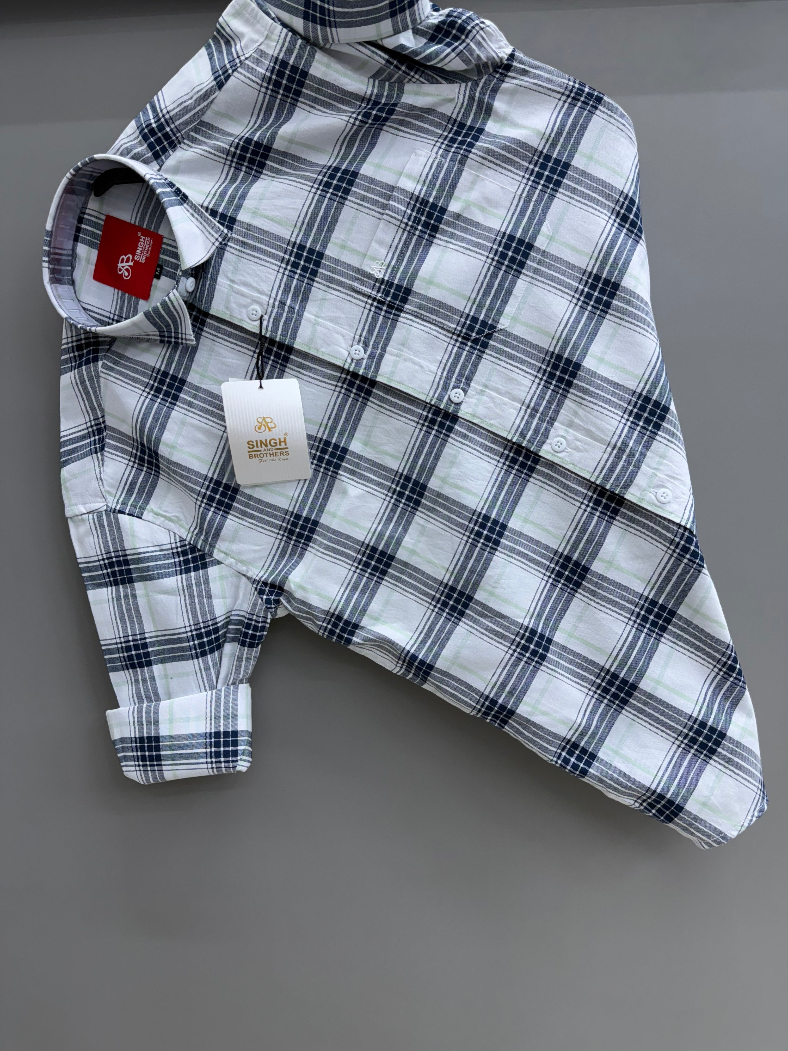 Oxford Check Shirt - 04012026