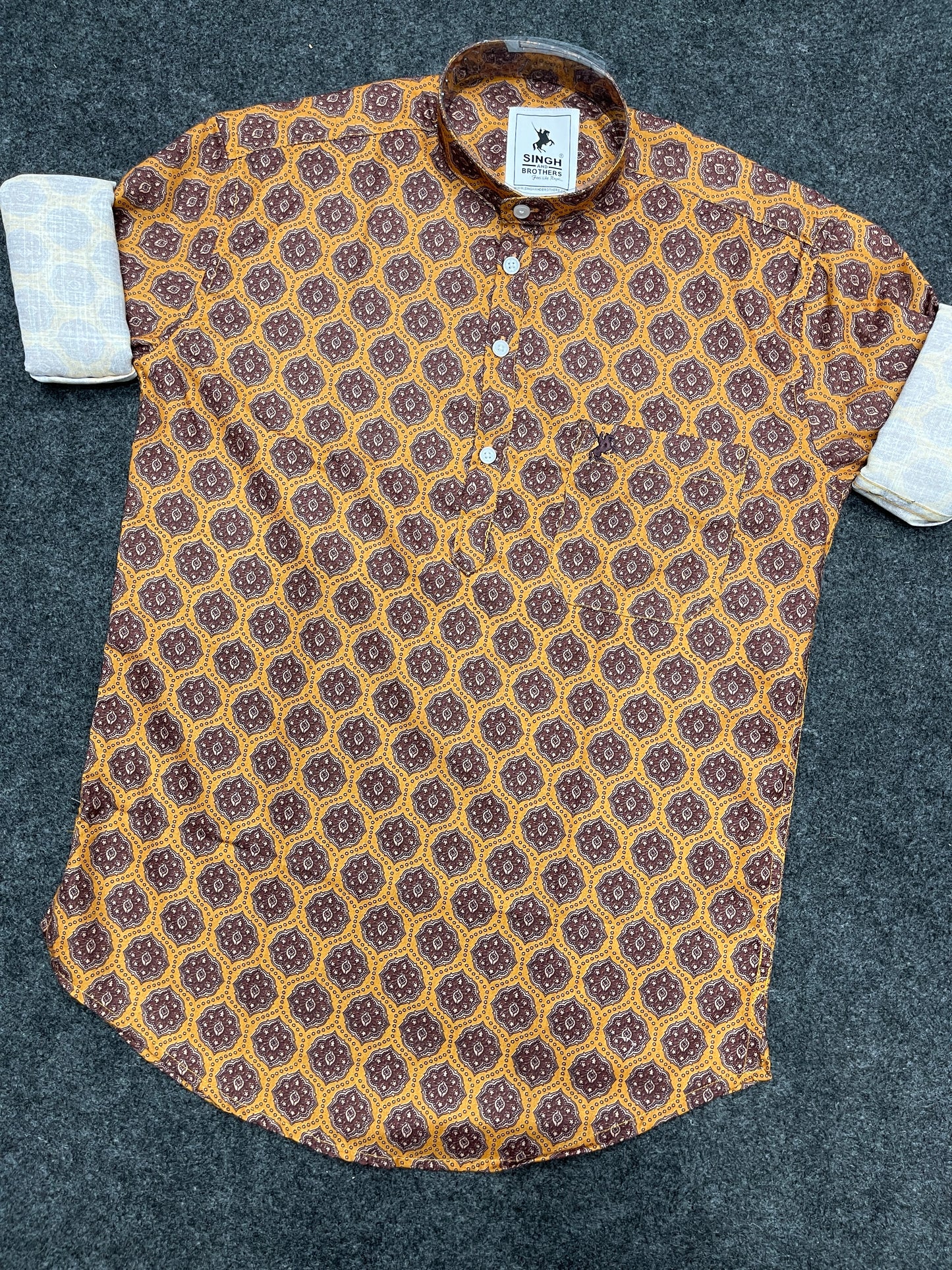 Printed Short Kurta