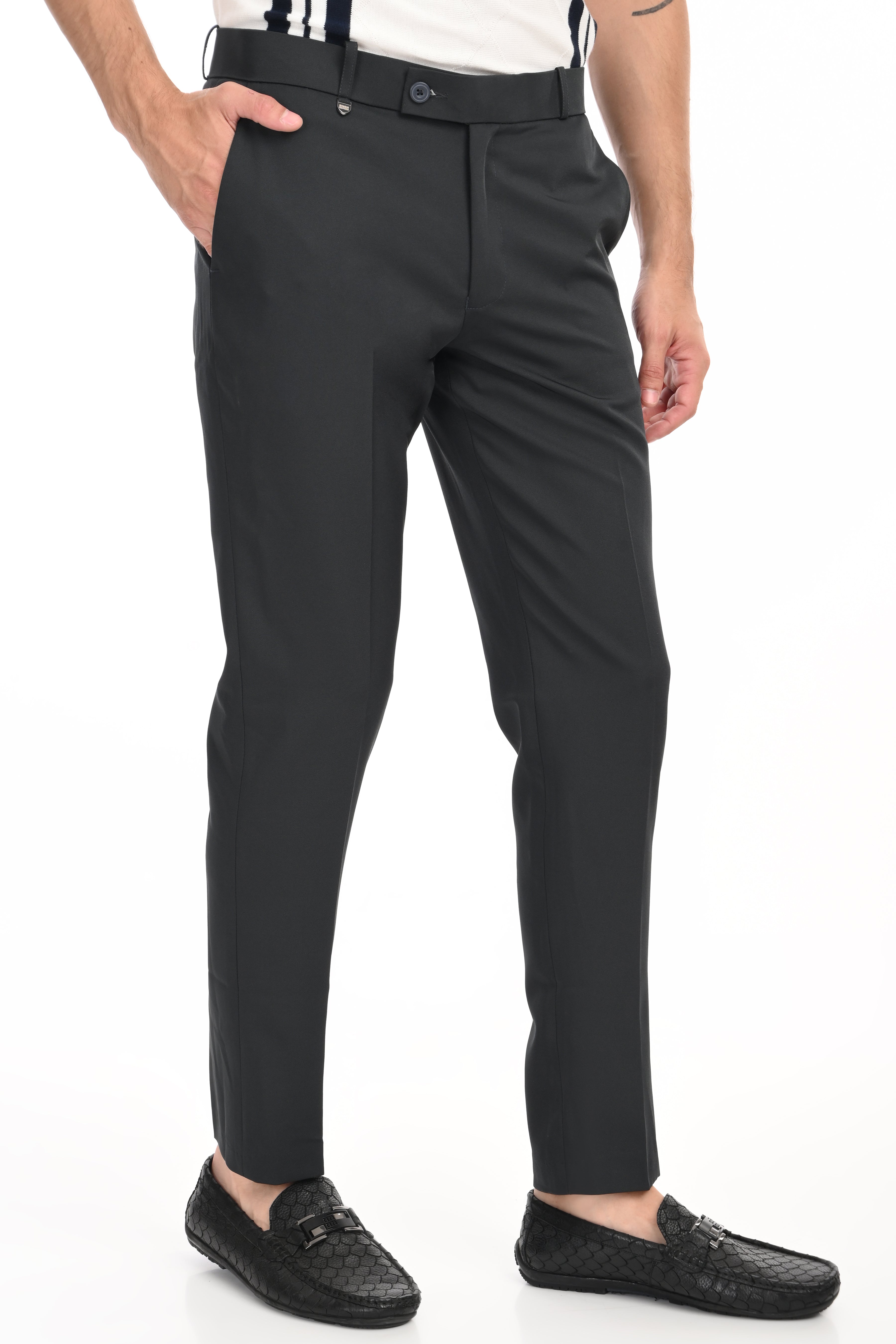 Formal Pant ( Anchor grey )
