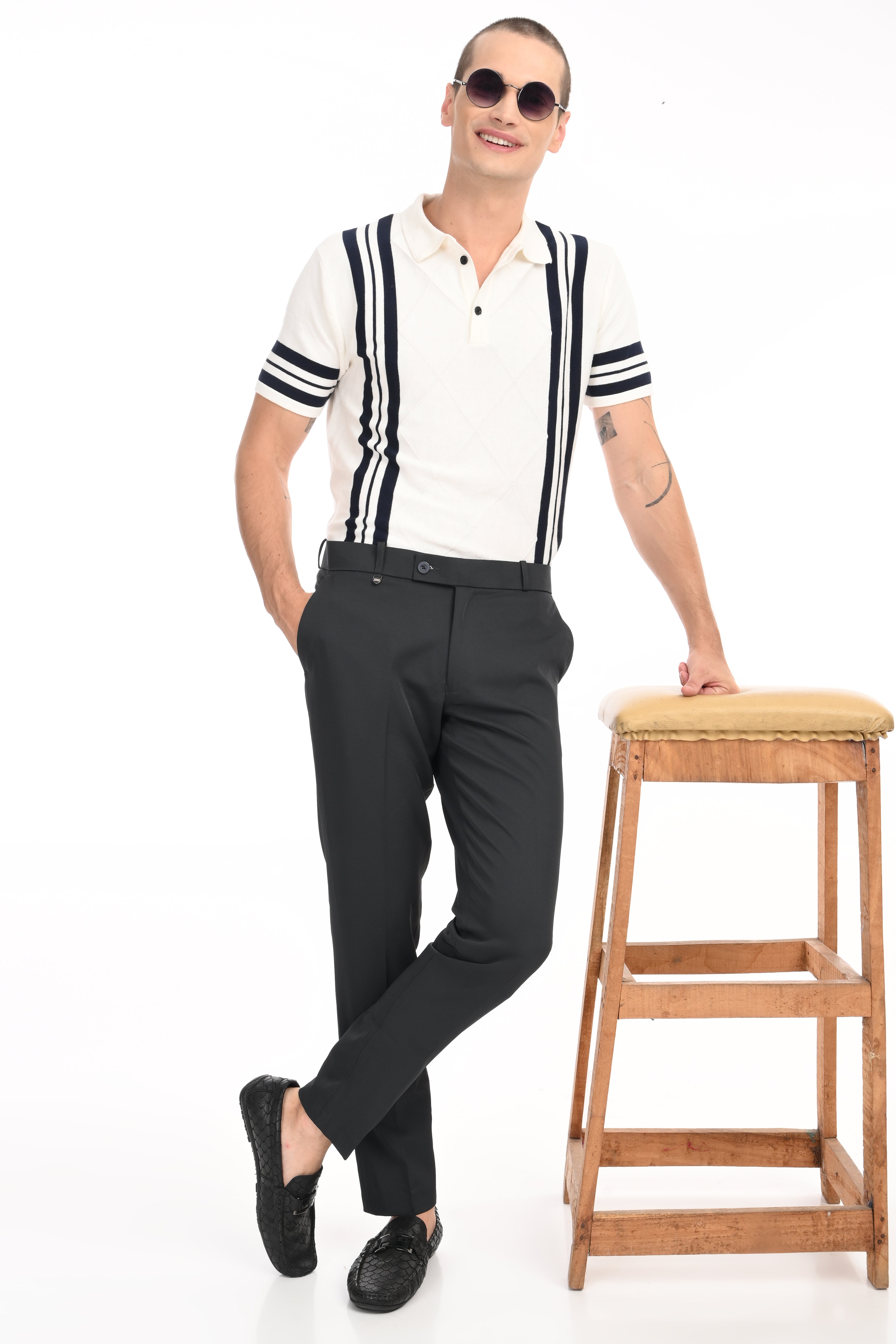 Formal Pant ( Anchor grey )