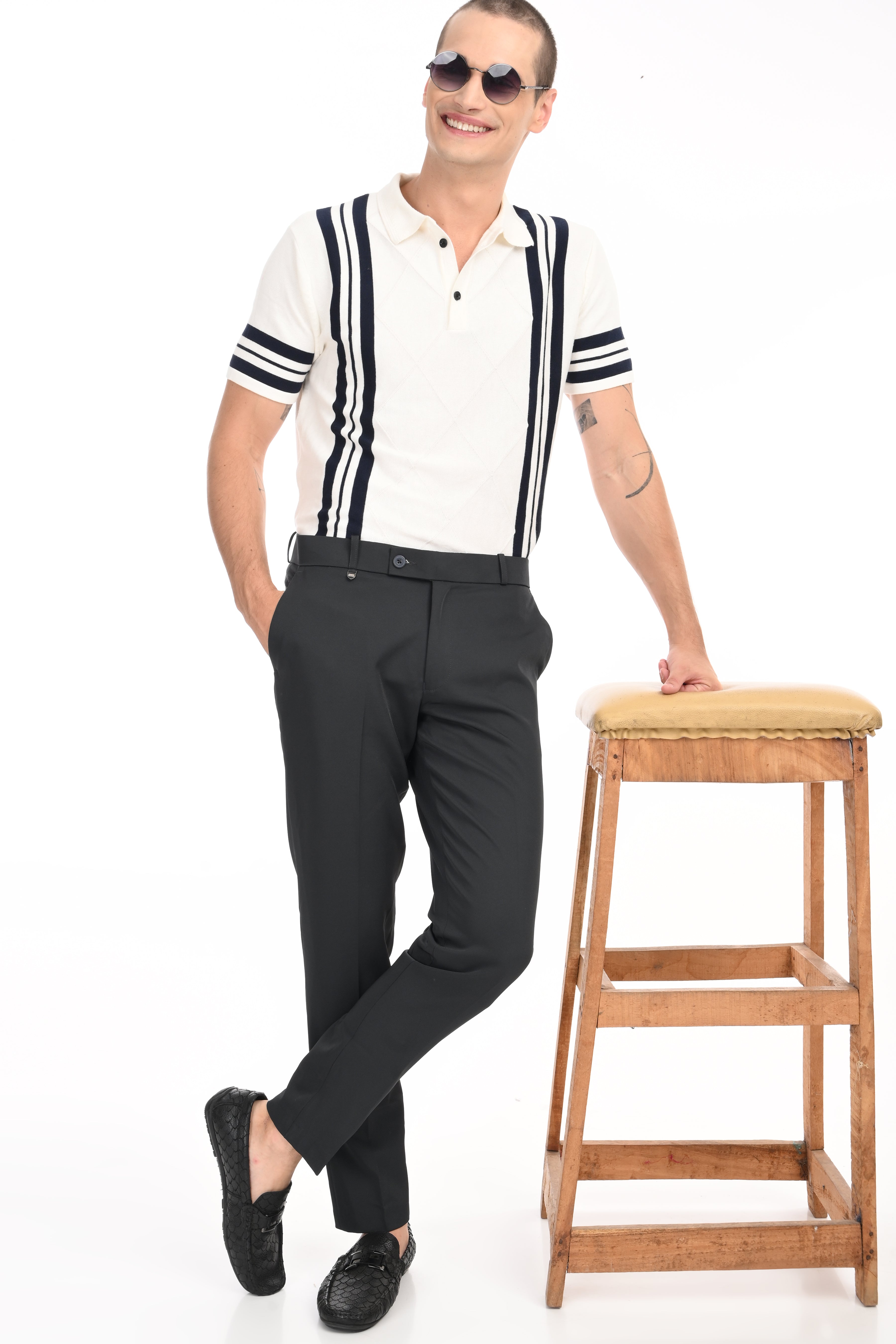 Formal Pant ( Anchor grey )