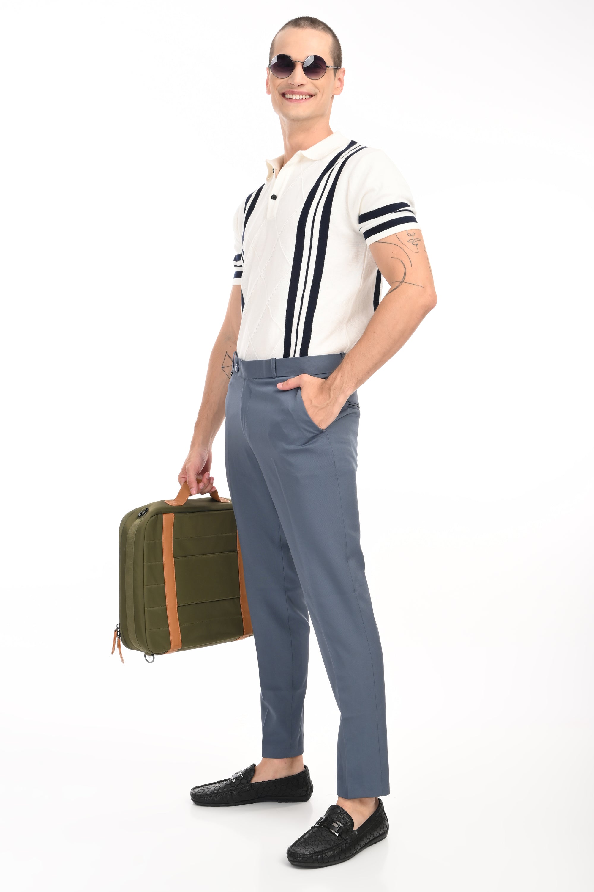 Formal Pant (Slate blue)