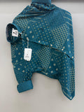 Rayon Deep Green Printed