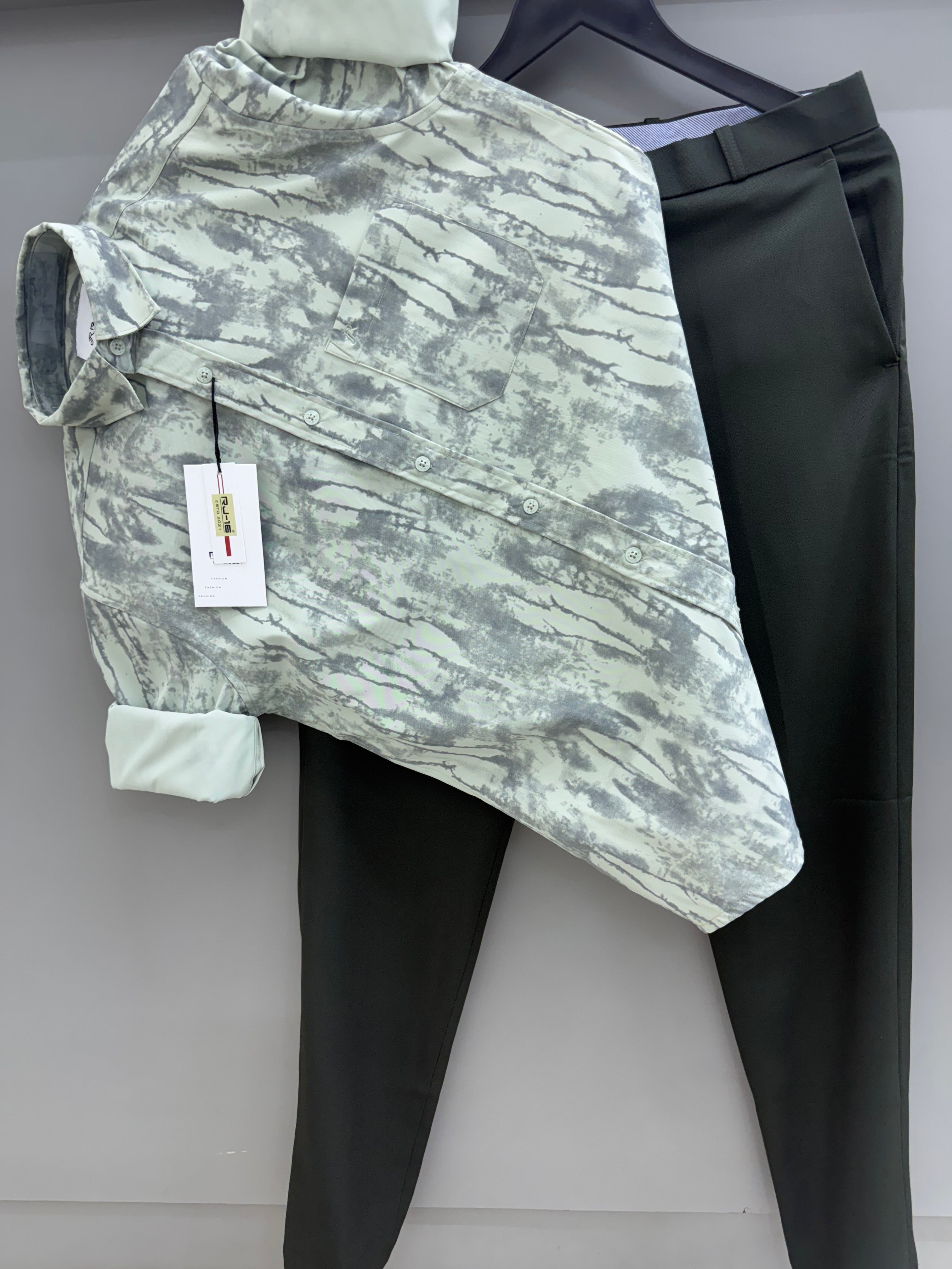 Imp printed Shirt With Trouser pant