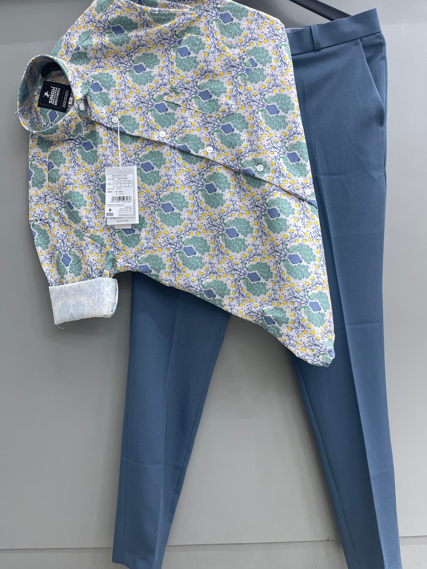 Printed Shirt with Trouser Pant (Combo)