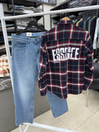Check Shirt With baggy jeans