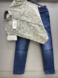 DP back print shirt With jeans pant