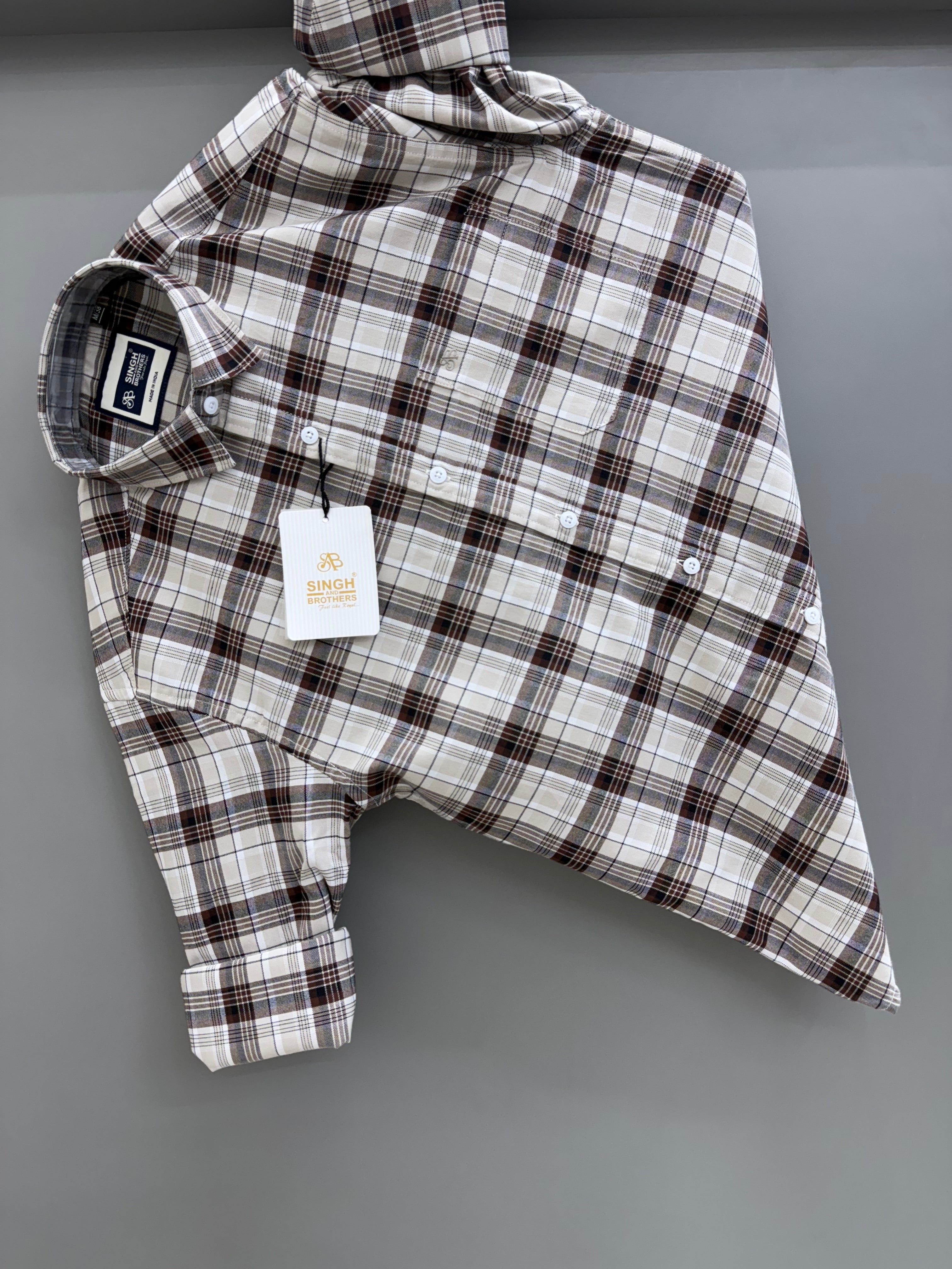 Oxford Check Shirt - 06012026