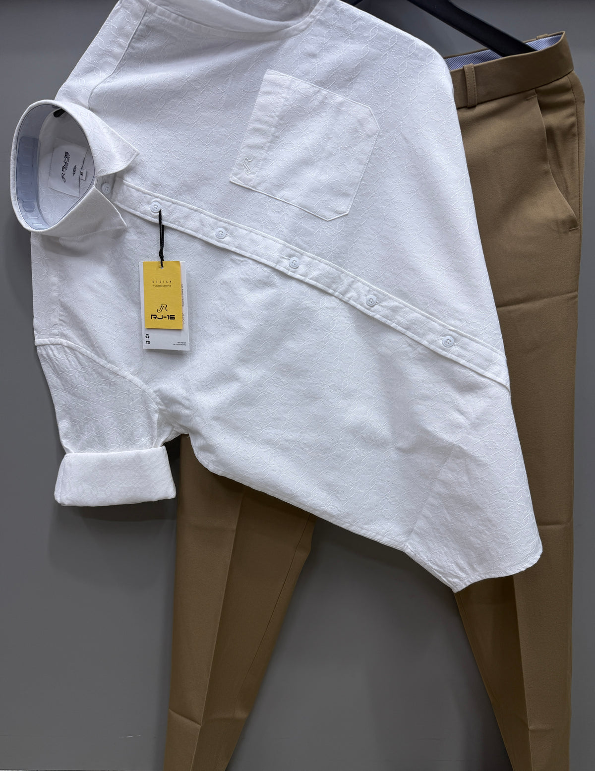 Jacquard Shirt With Trouser pant