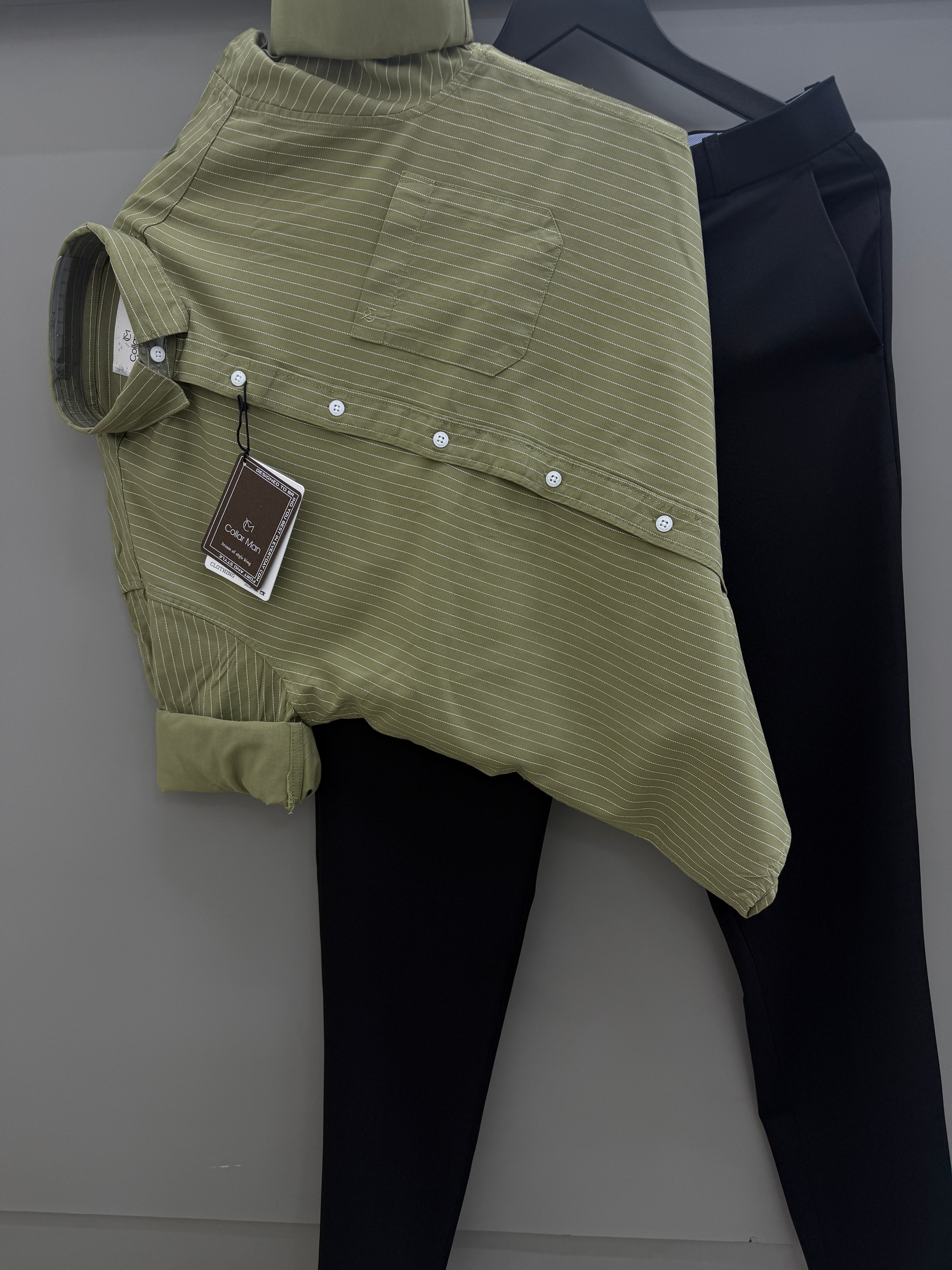 strip shirt with pant