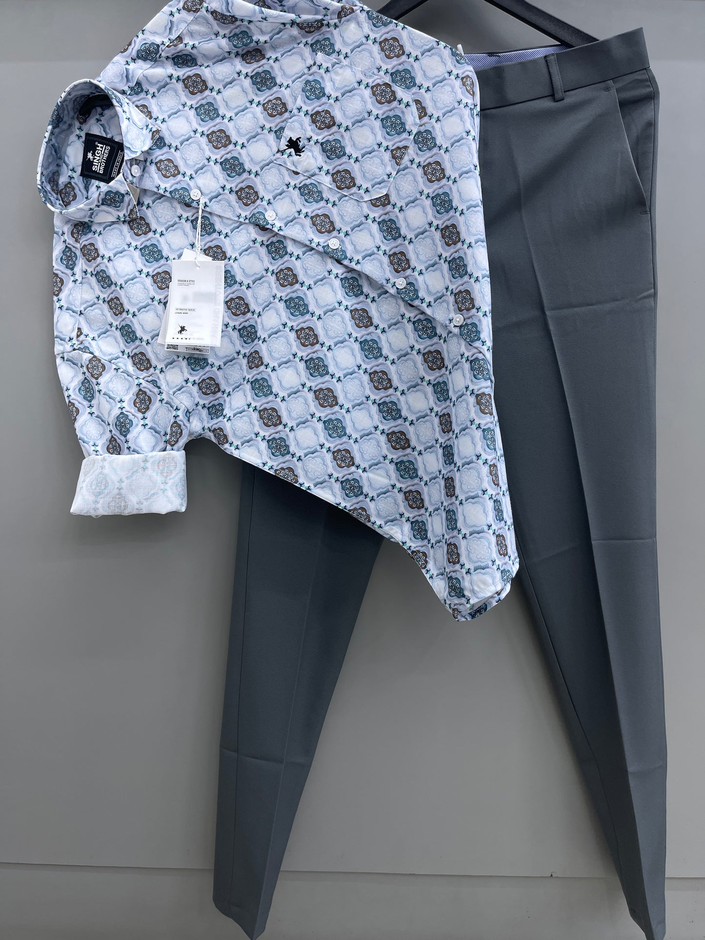 Printed Shirt with Trouser Pant (Combo)