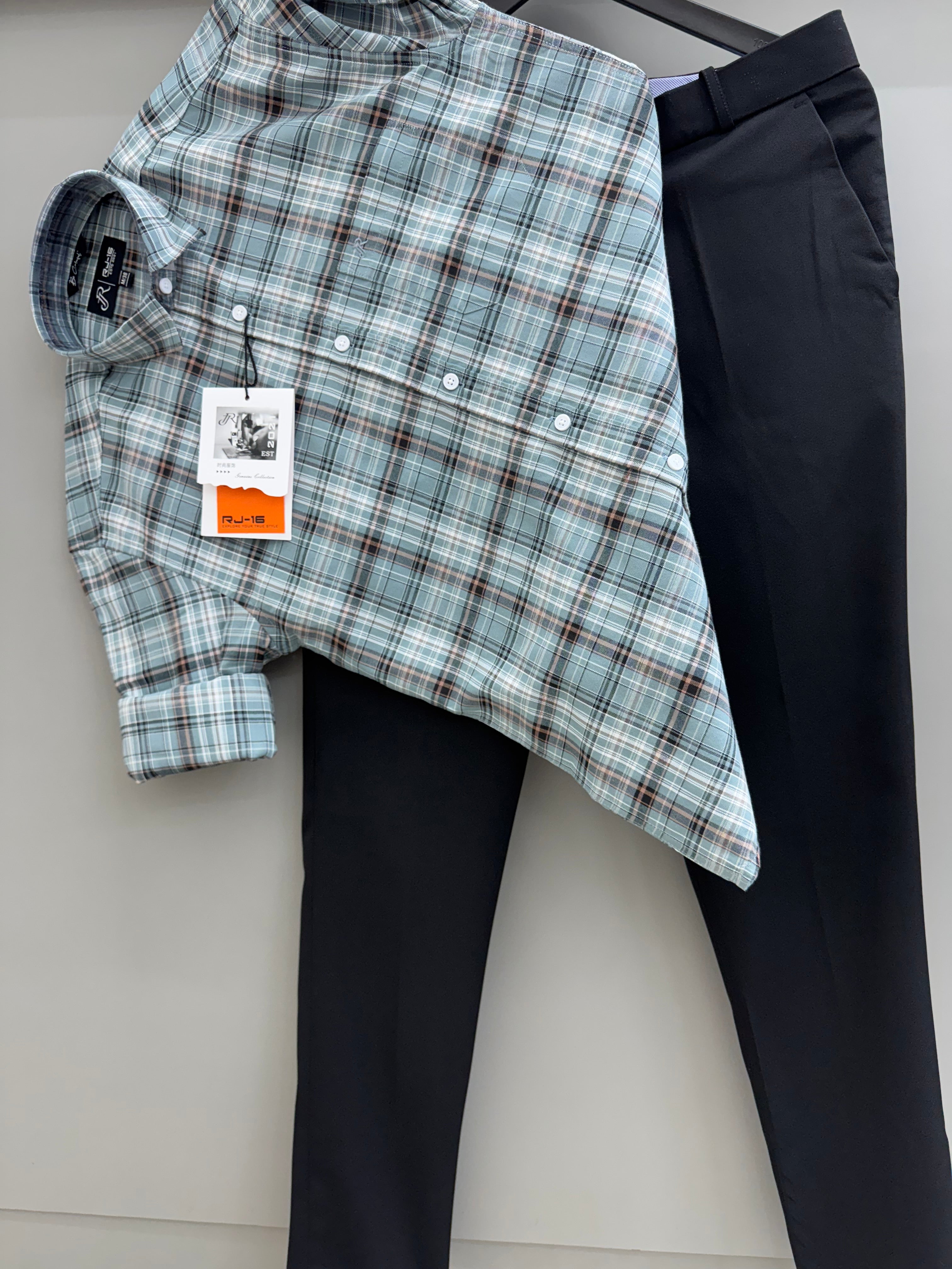 Check Shirt With Trouser pant