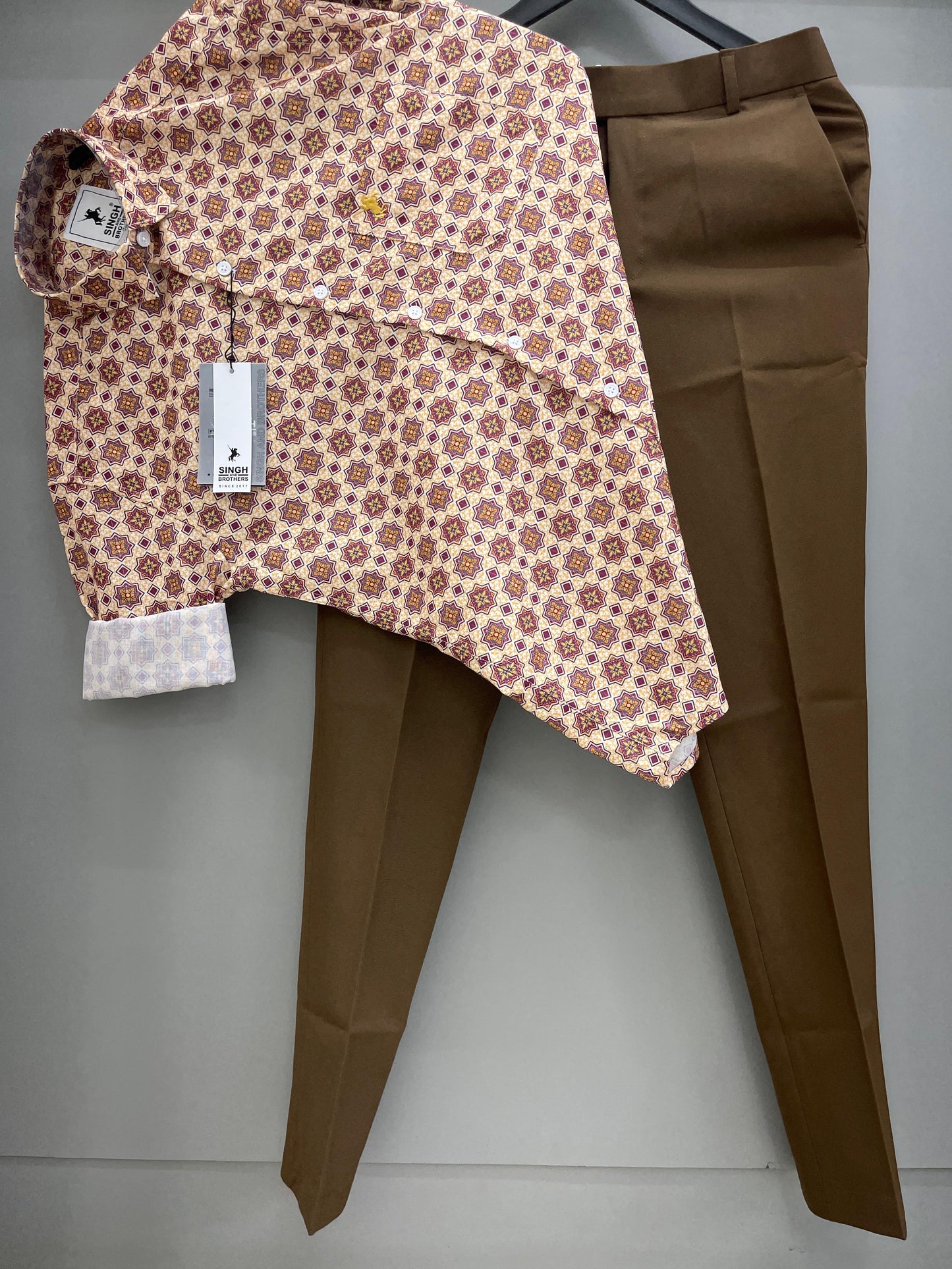 Printed Shirt with Trouser Pant (Combo)