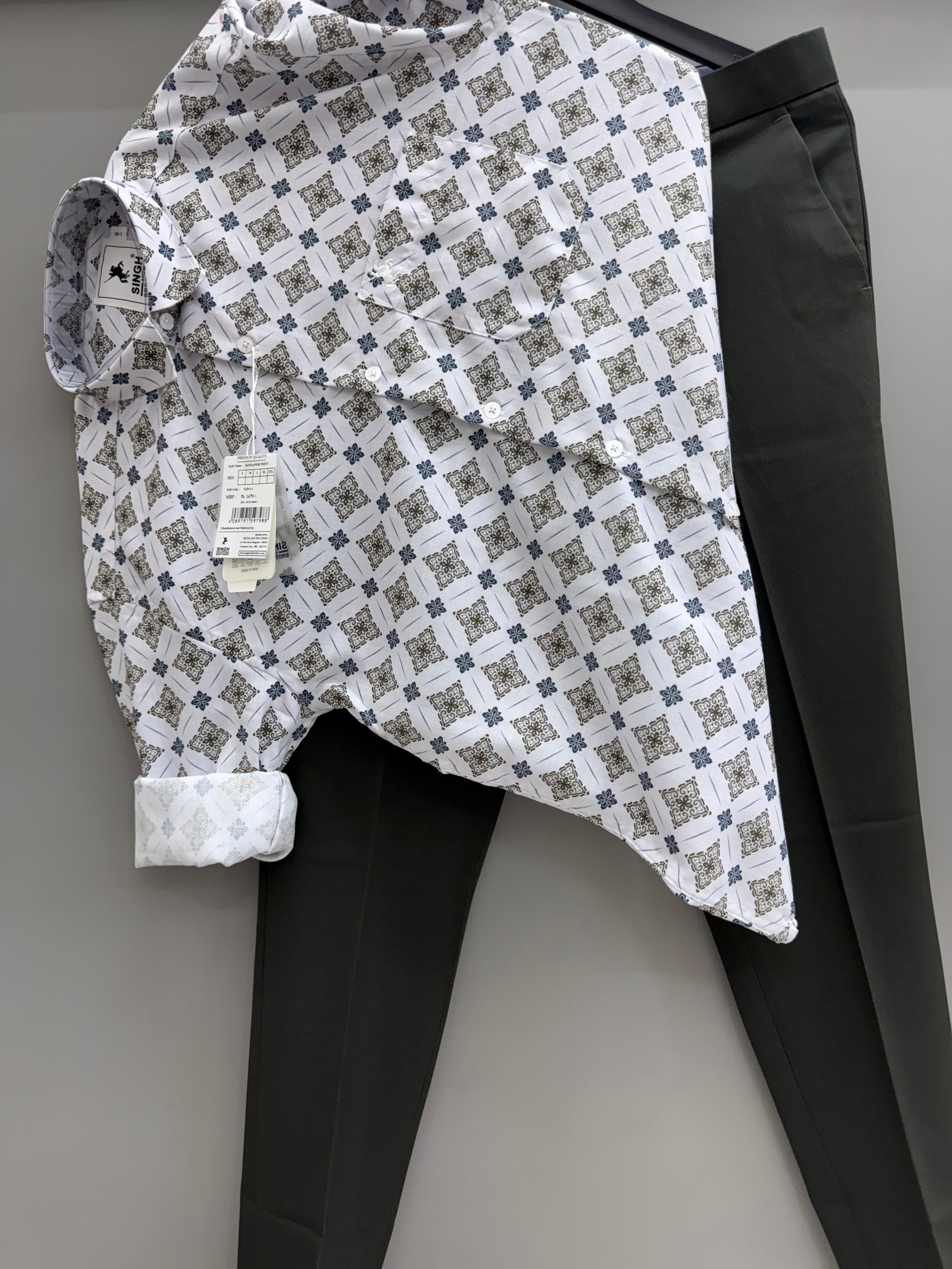 Printed shirt with Pant