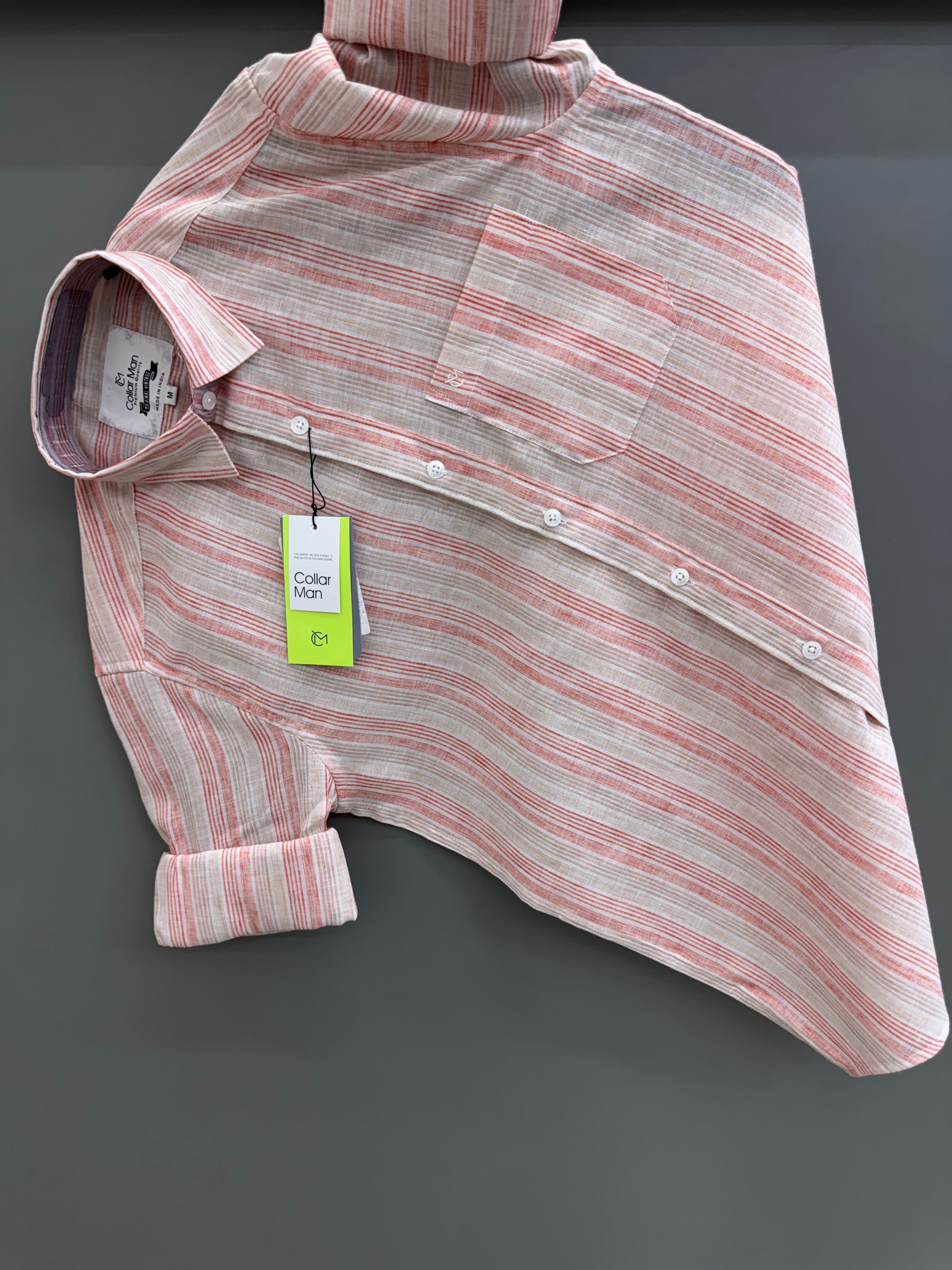 Linen Strip shirt