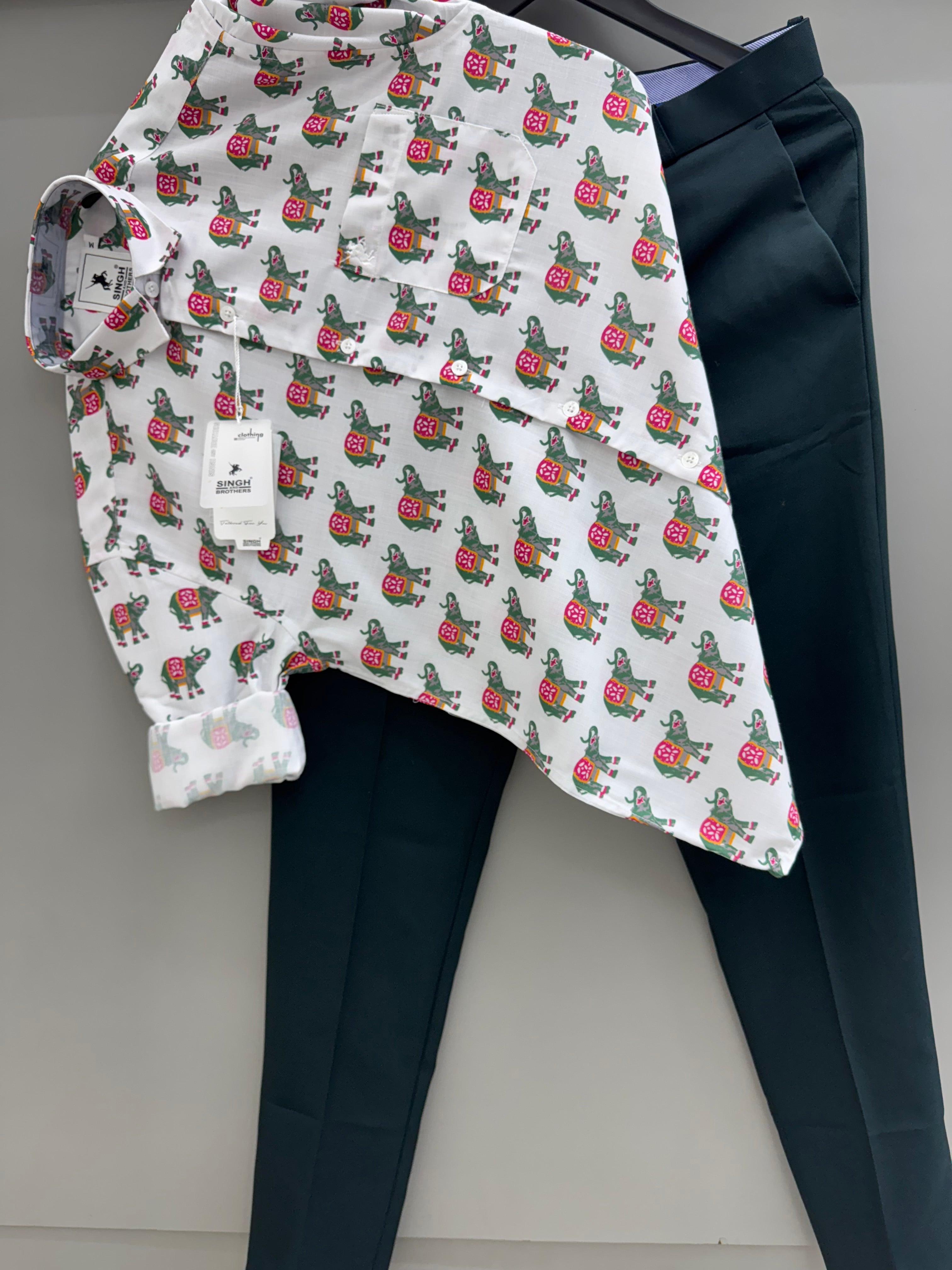 Printed shirt with Pant
