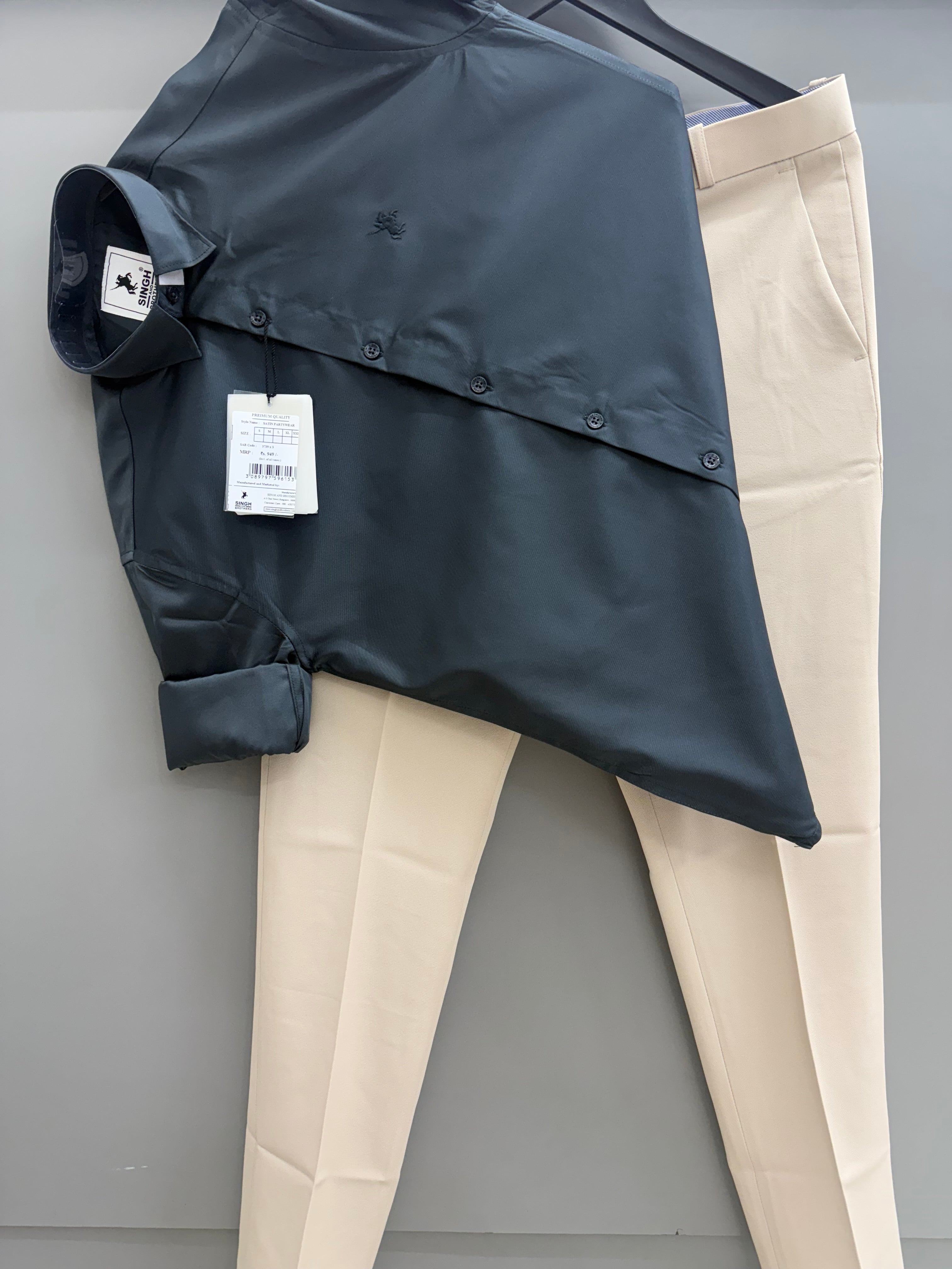 Partywear With Formal Pant