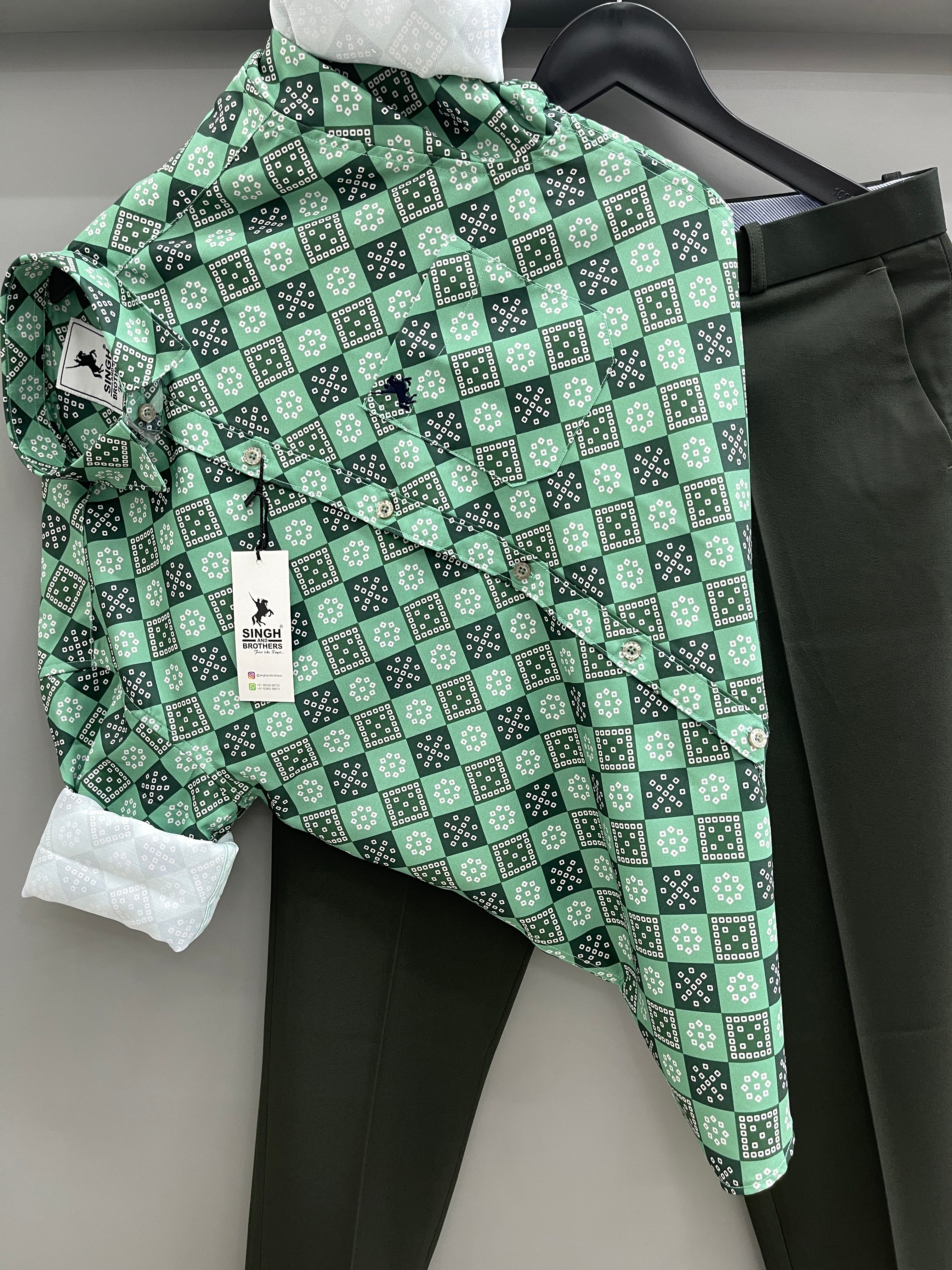 Printed shirt with Pant