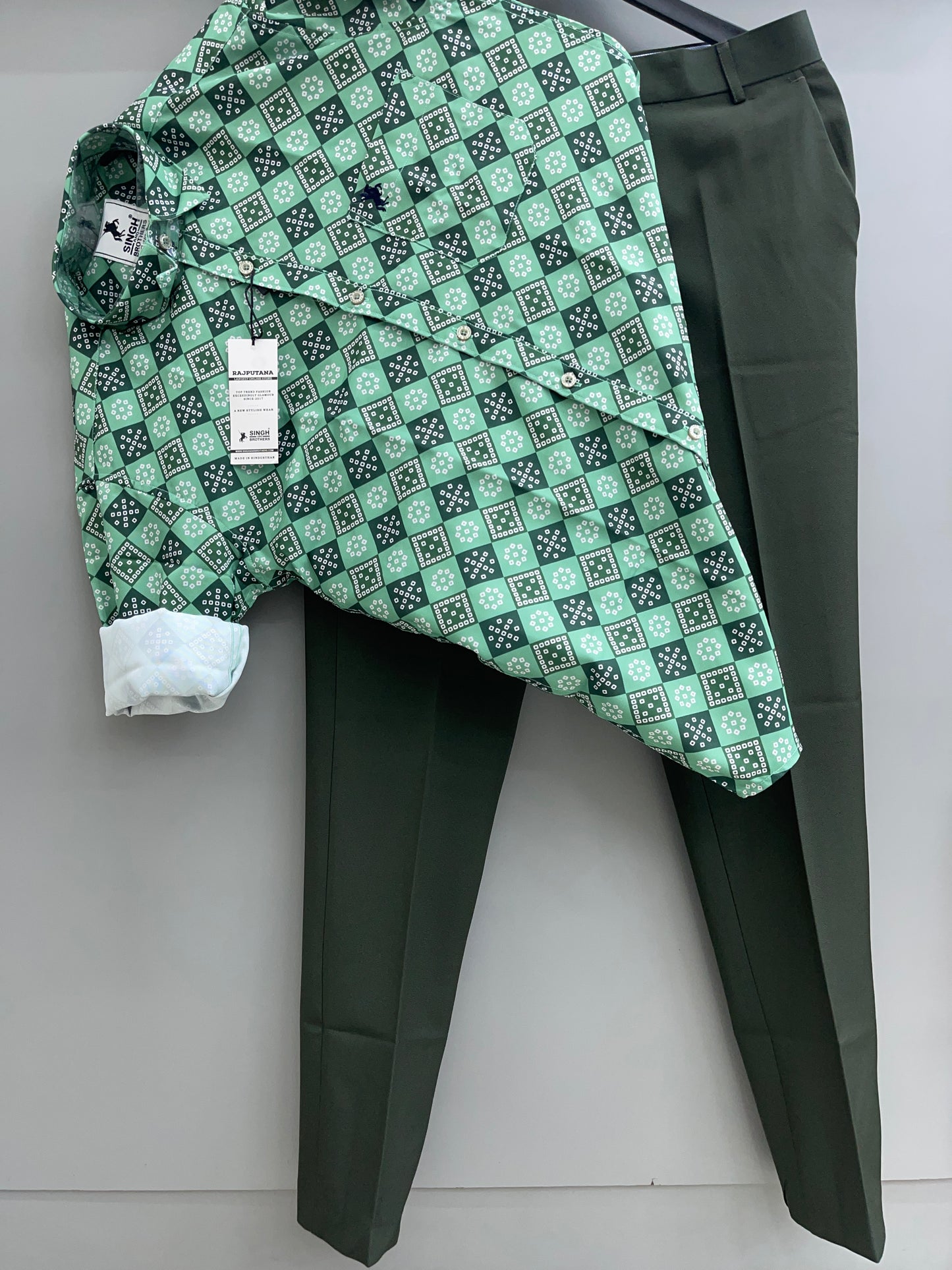 Printed Shirt with Trouser Pant (Combo)