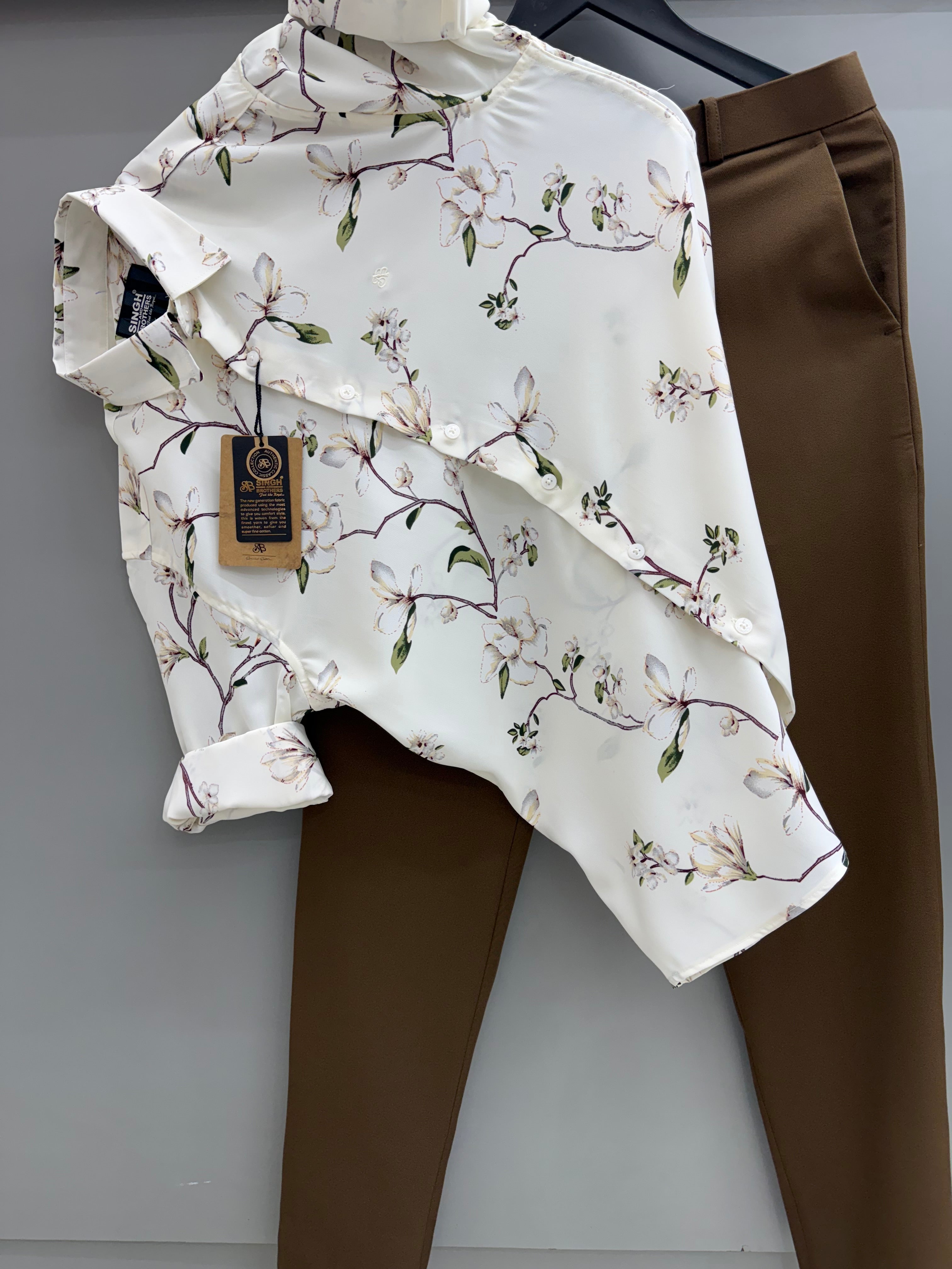 Printed shirt with Pant