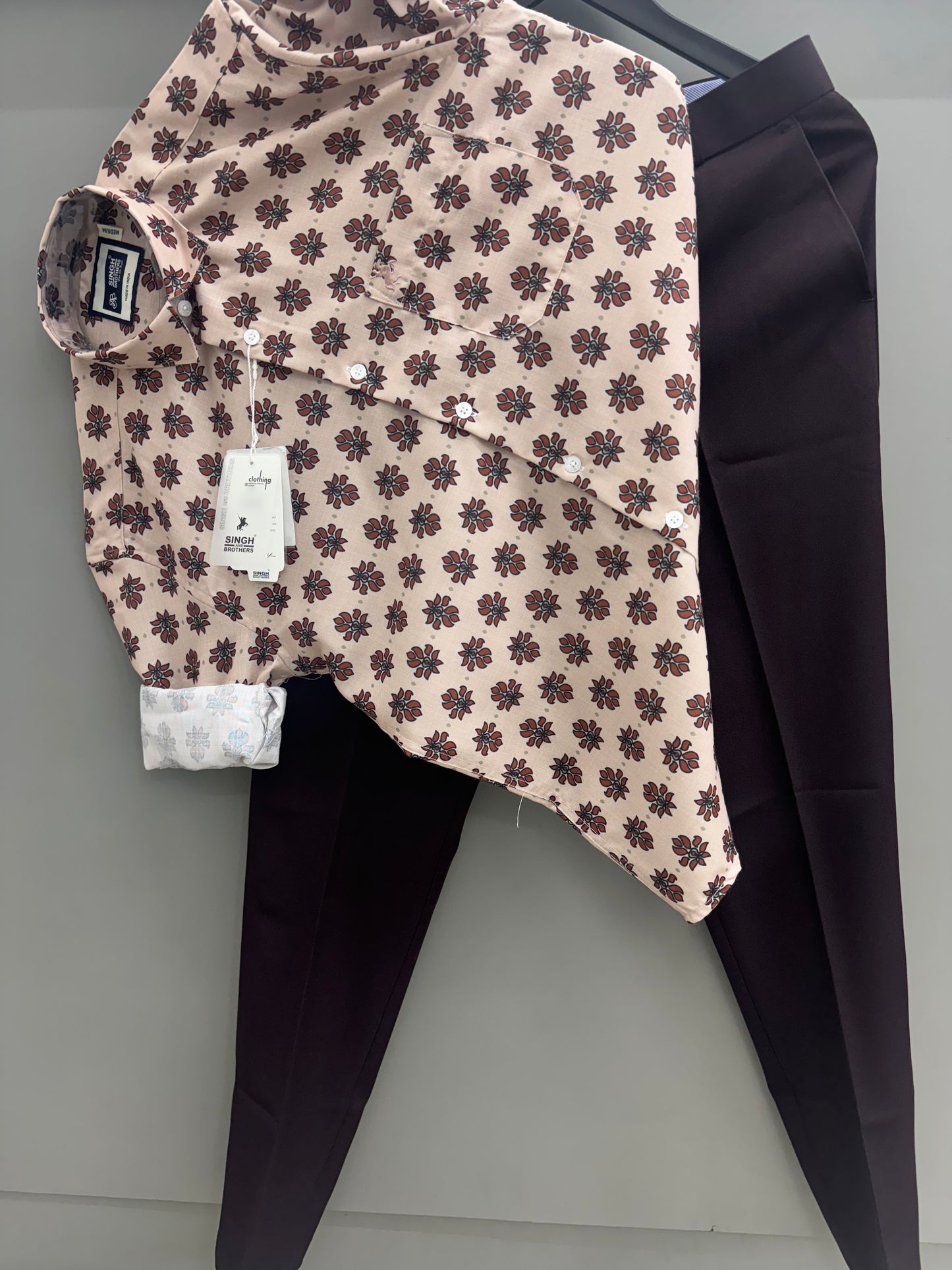 Printed Shirt with Trouser Pant (Combo)