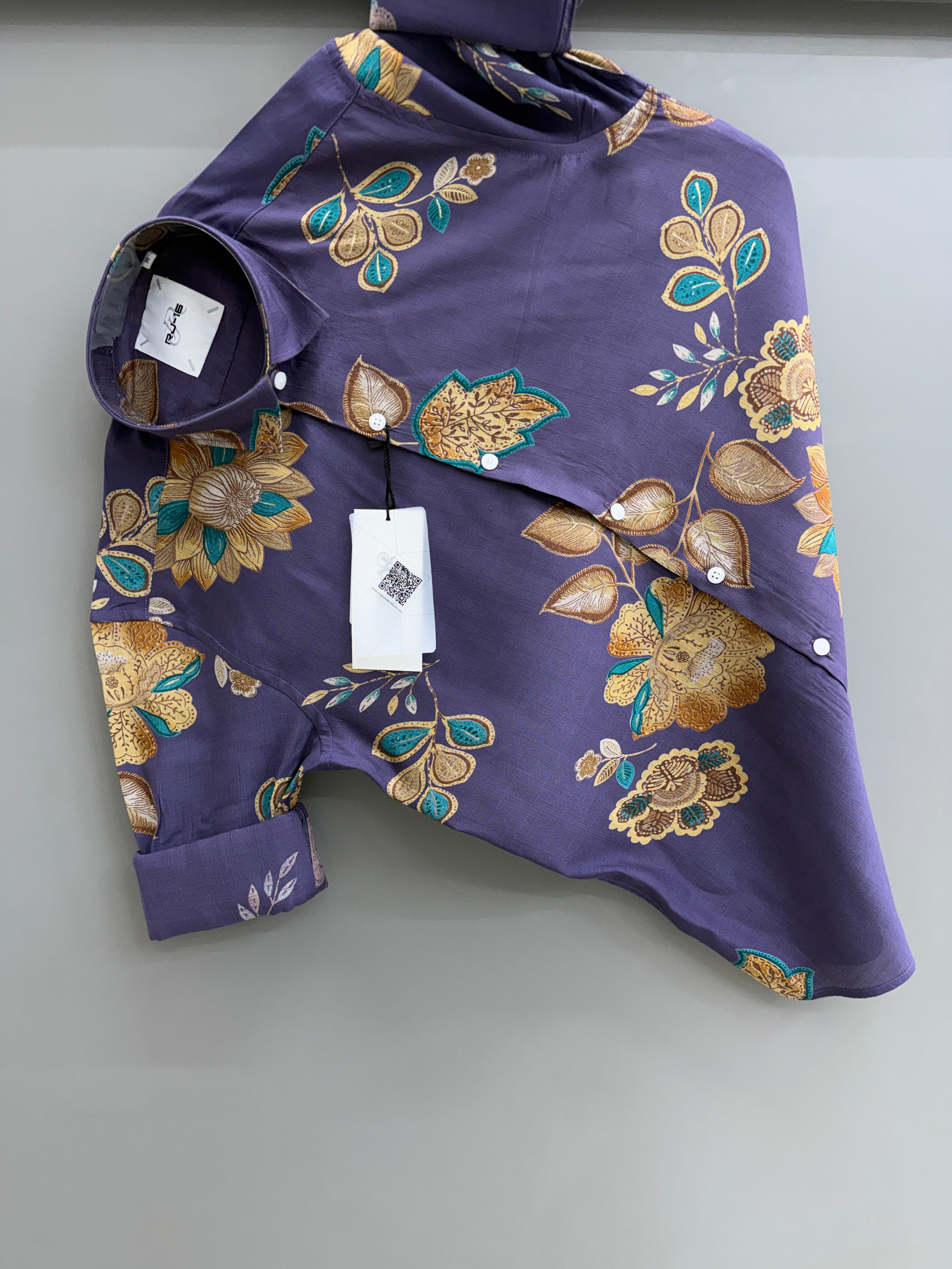 Linen printed shirt ( Summer Special)