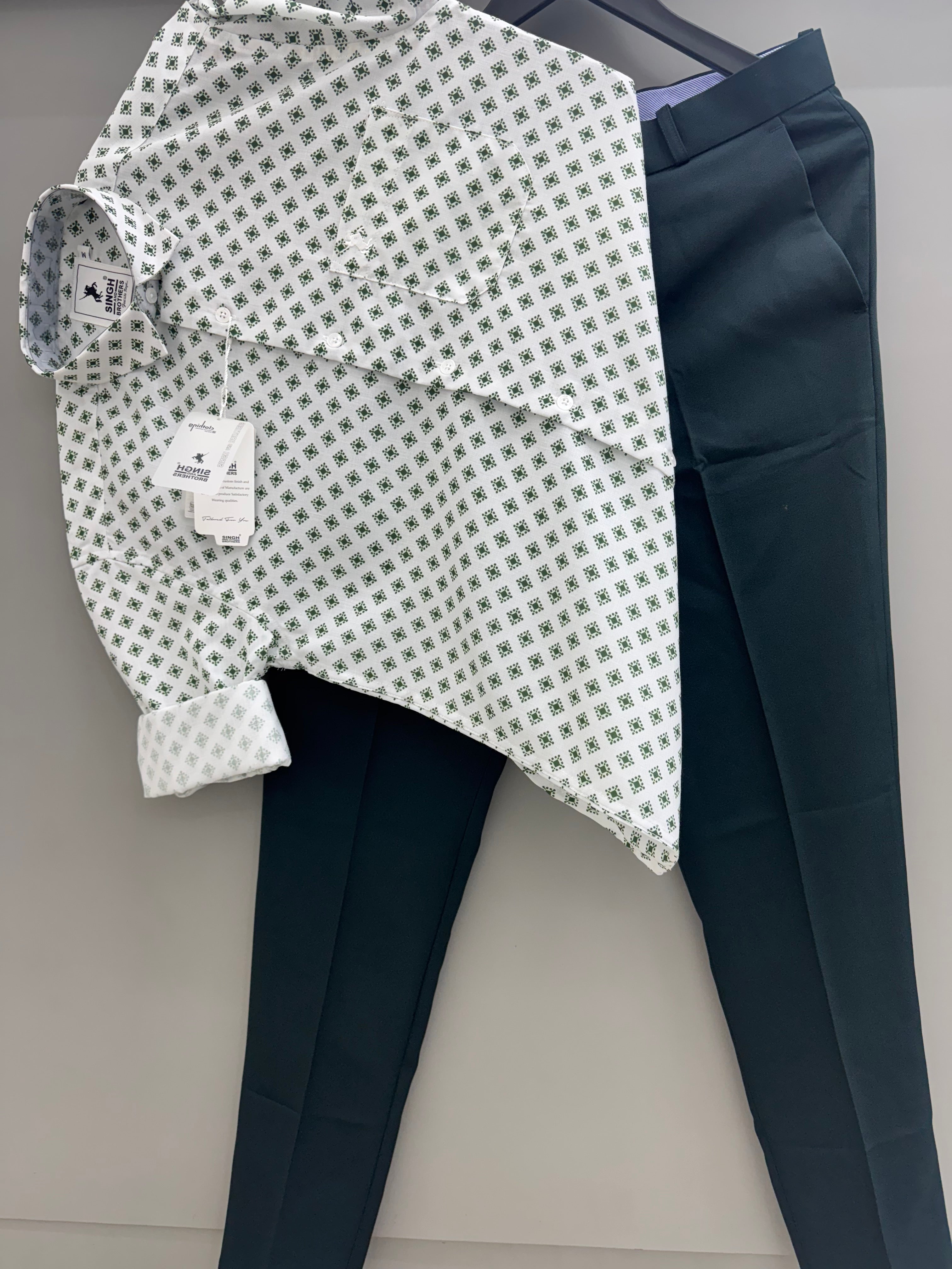 Printed shirt with Pant