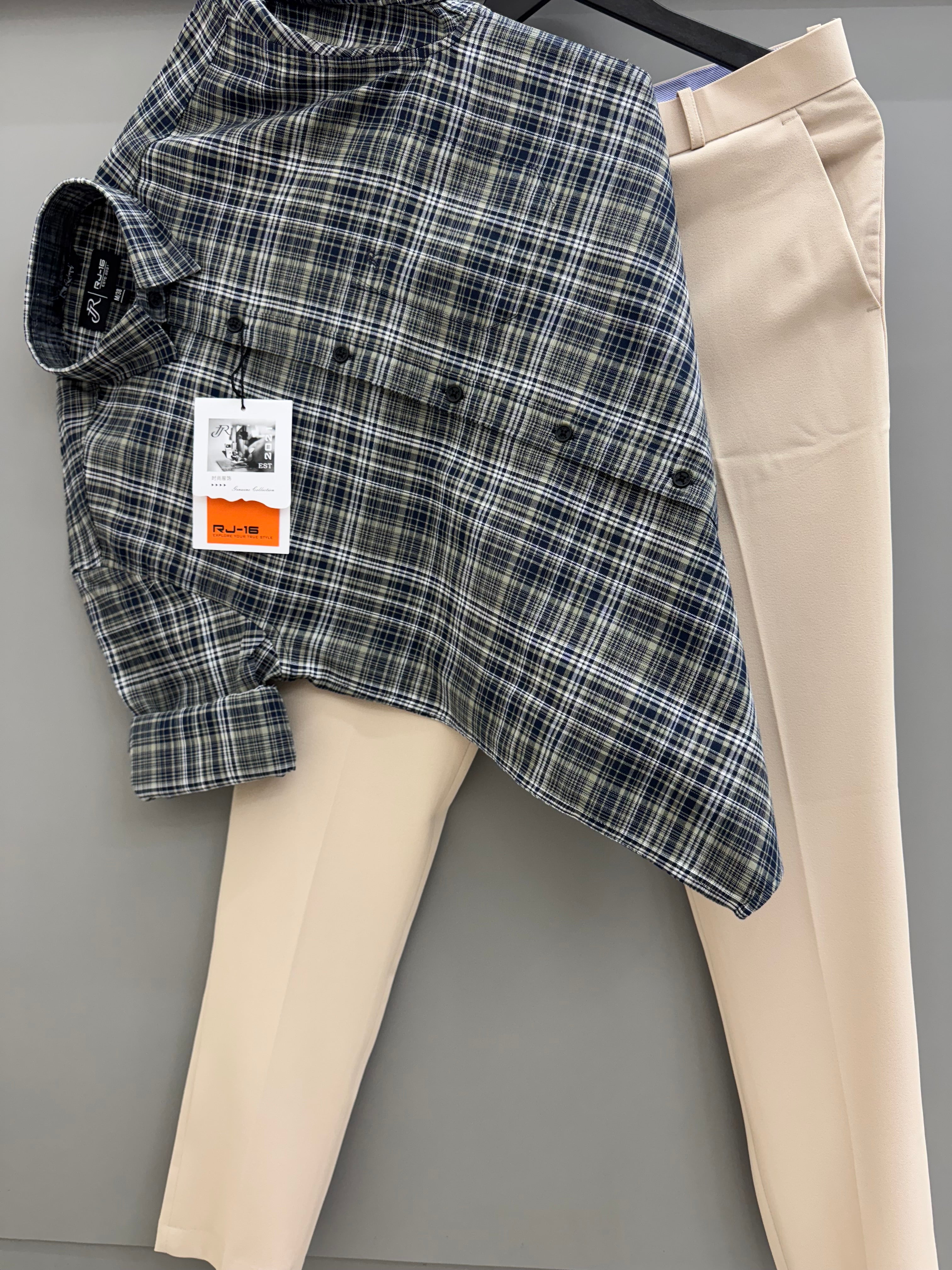 Check Shirt With Trouser pant
