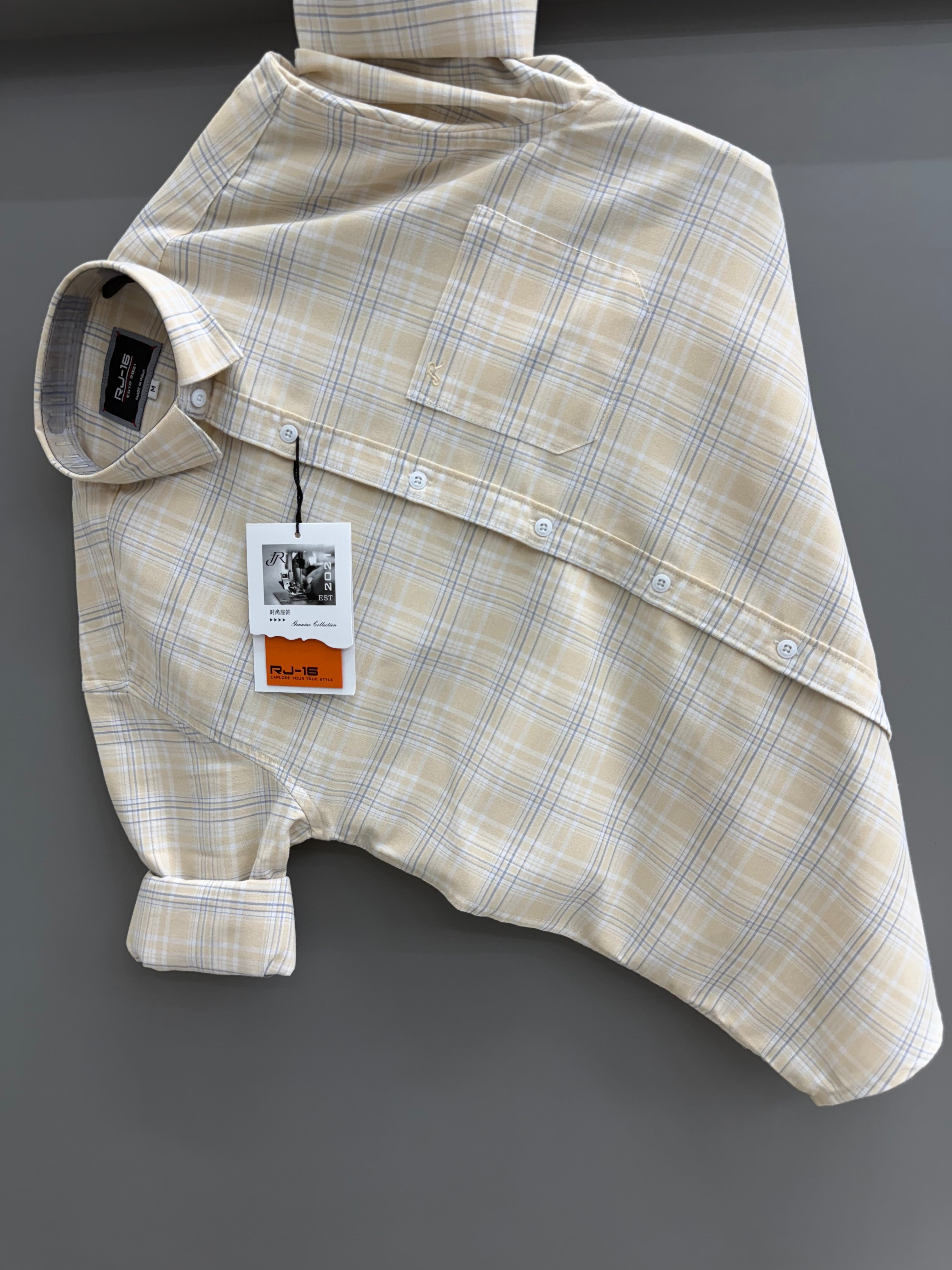 Oxford Check Shirt - 13012026