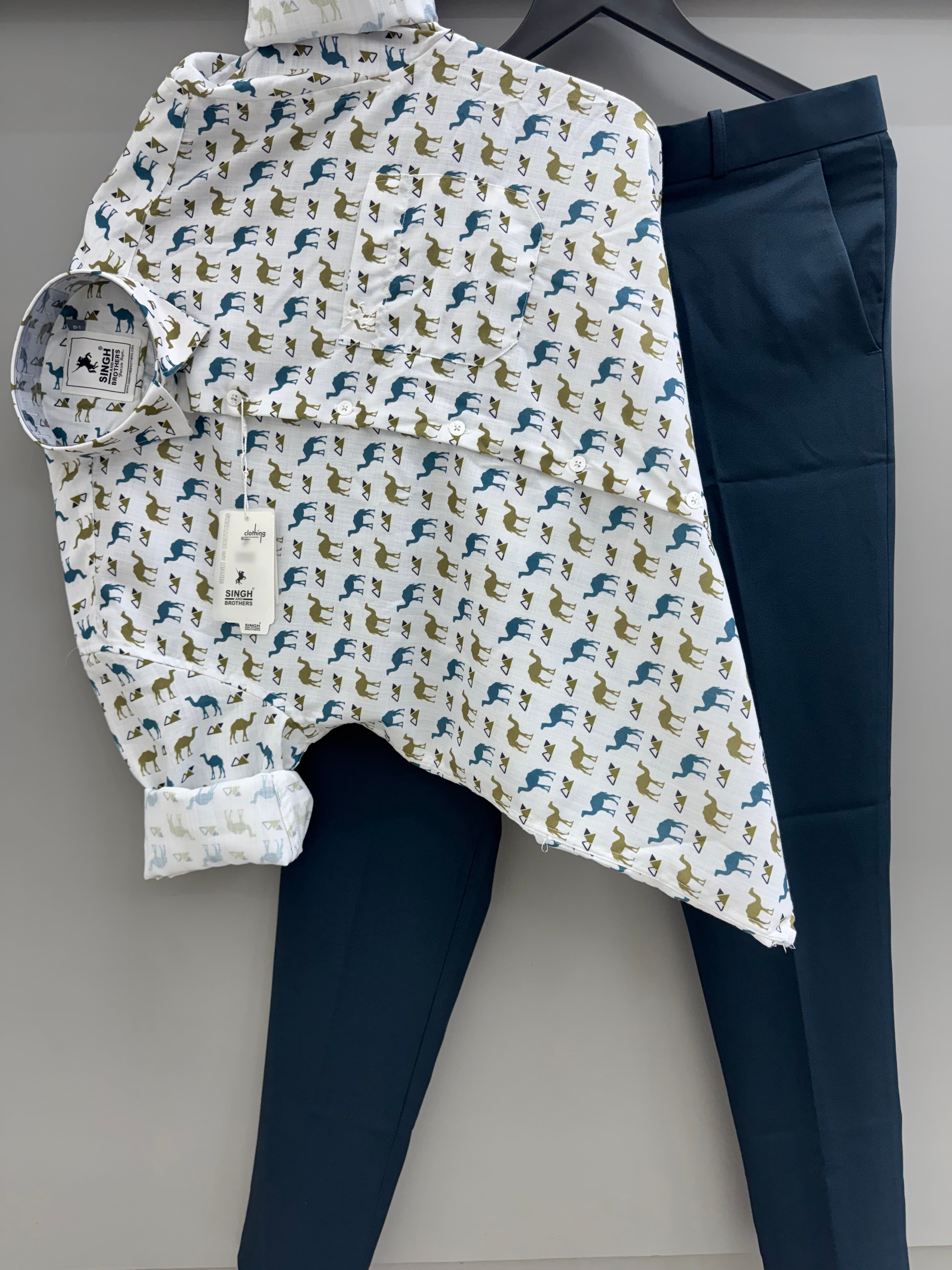 Printed shirt with Pant