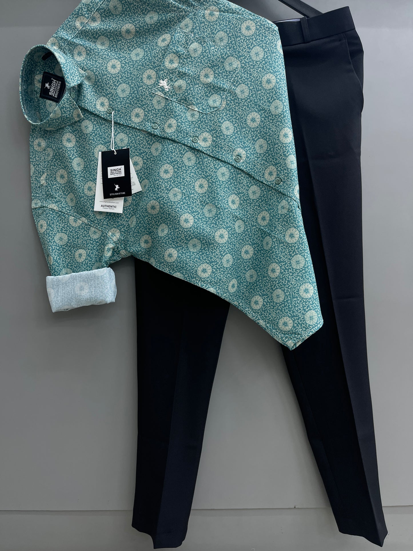 Printed Shirt with Trouser Pant (Combo)