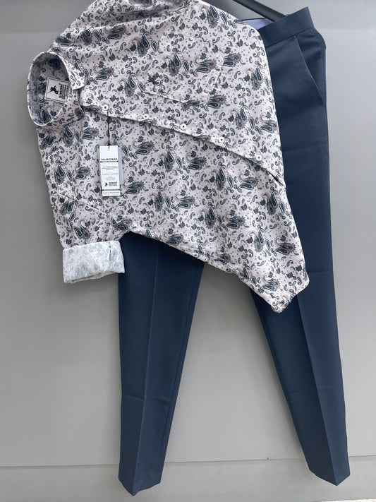 Printed Shirt with Trouser Pant (Combo)