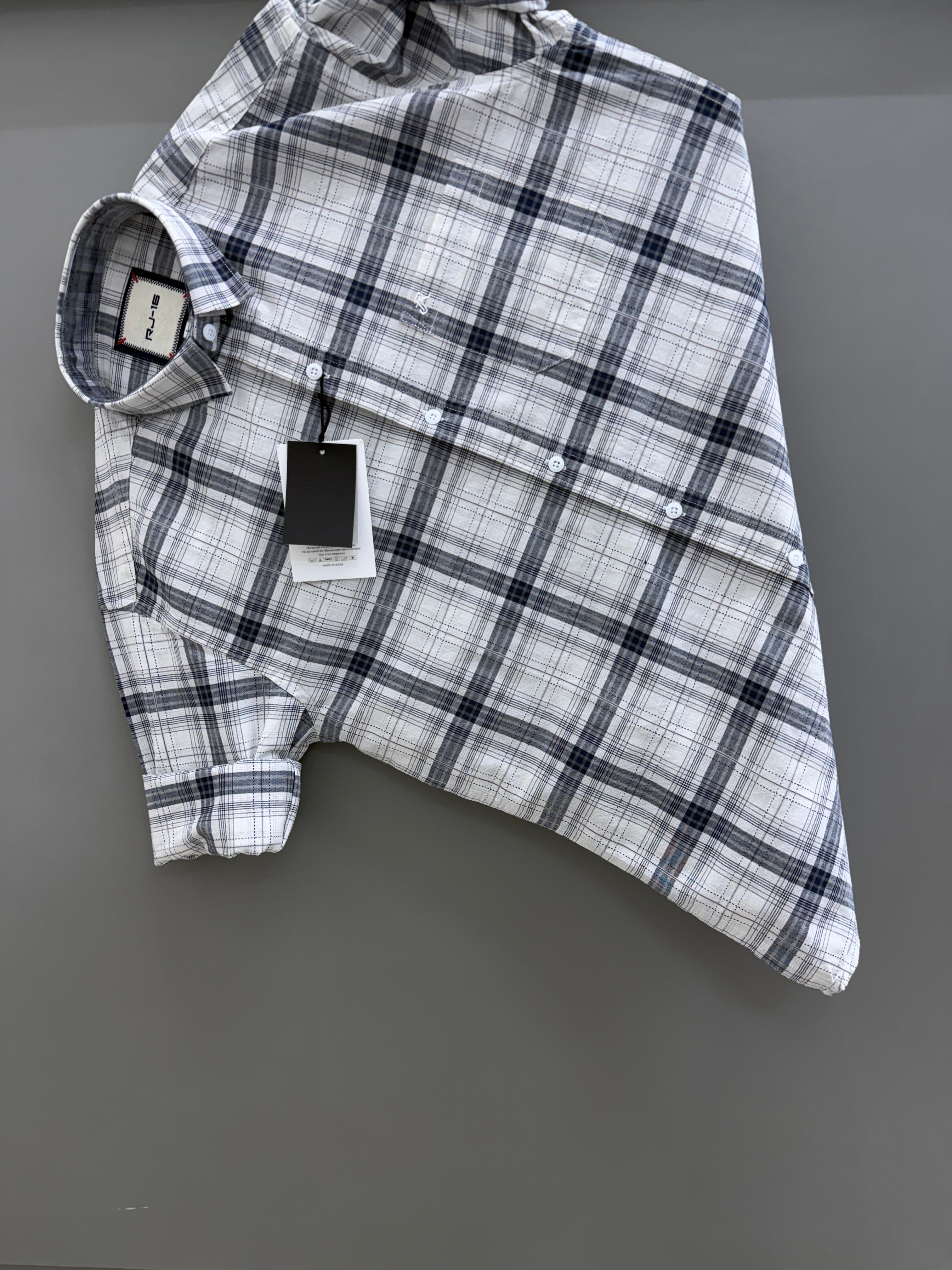 Heavy oxford Check Shirt