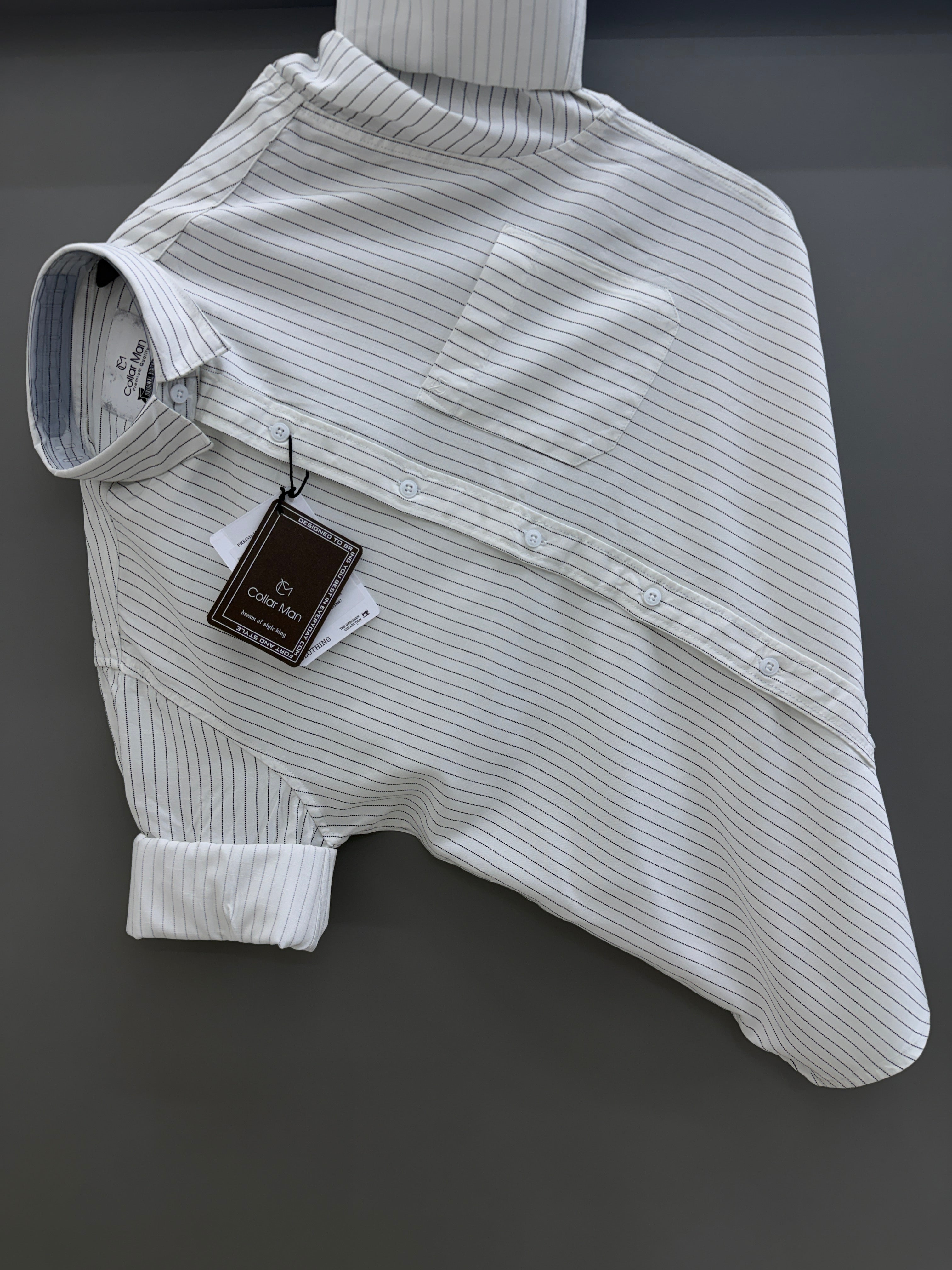 Oxford strip shirt