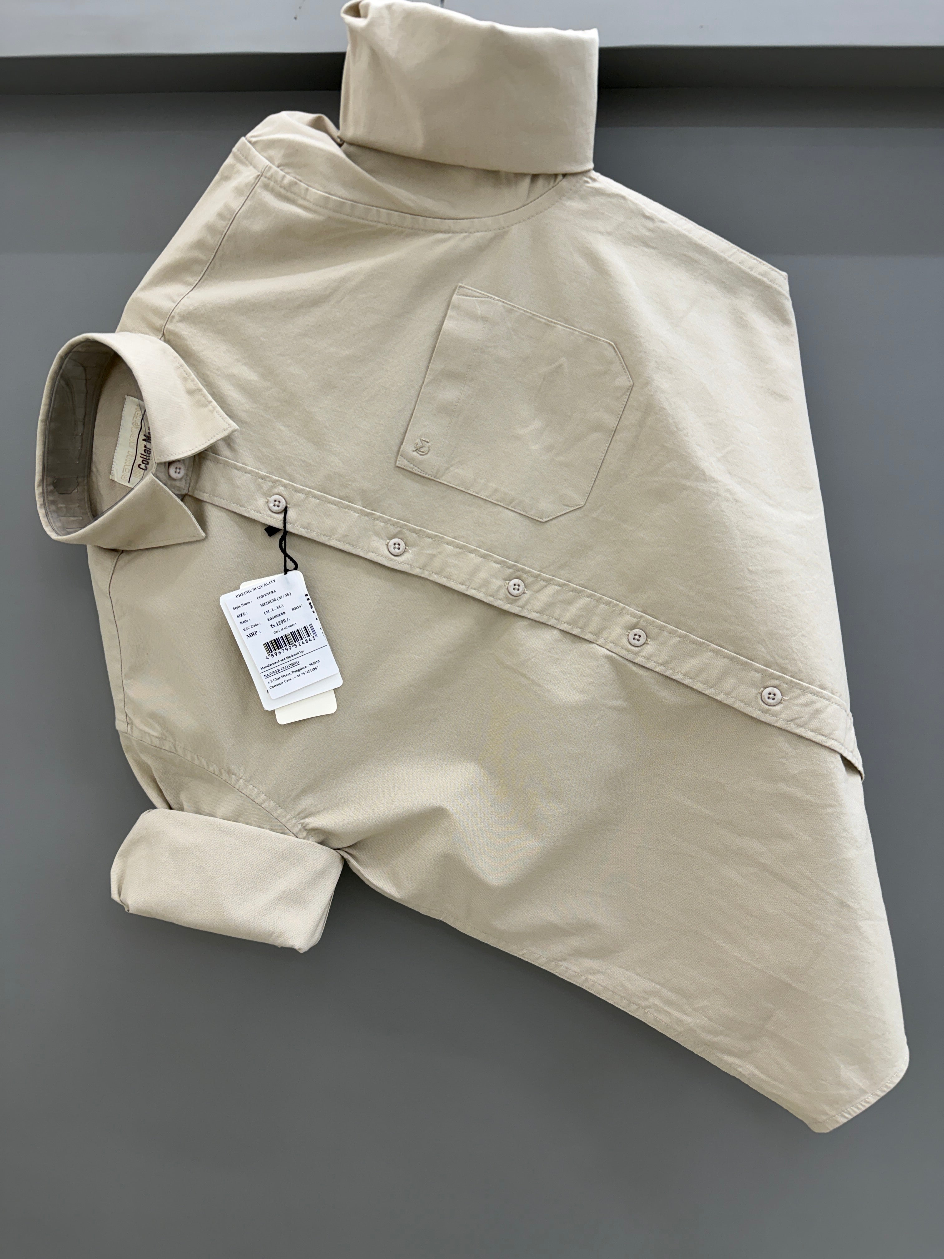 Dobby Lycra Shirt