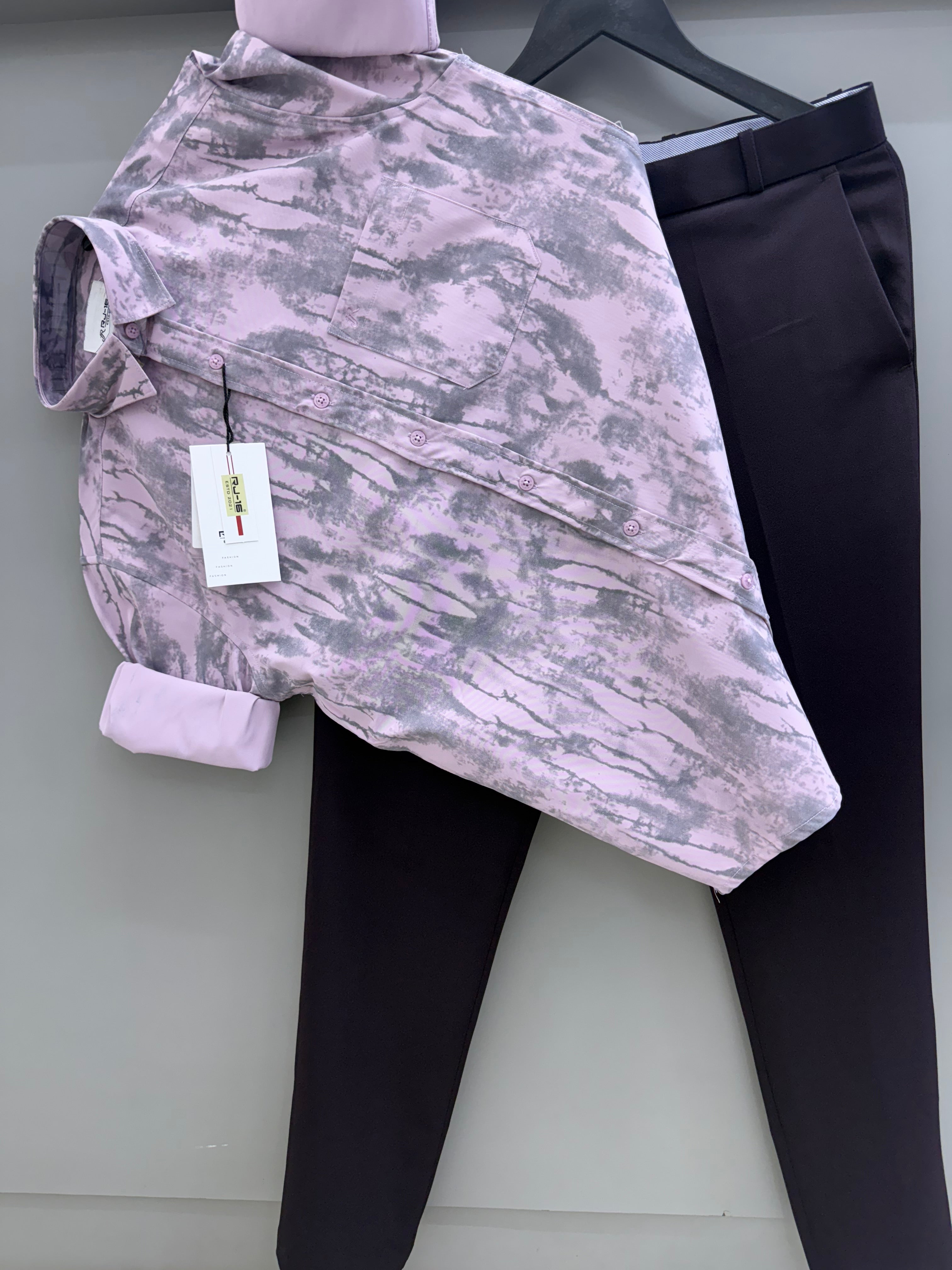 Imp printed Shirt With Trouser pant
