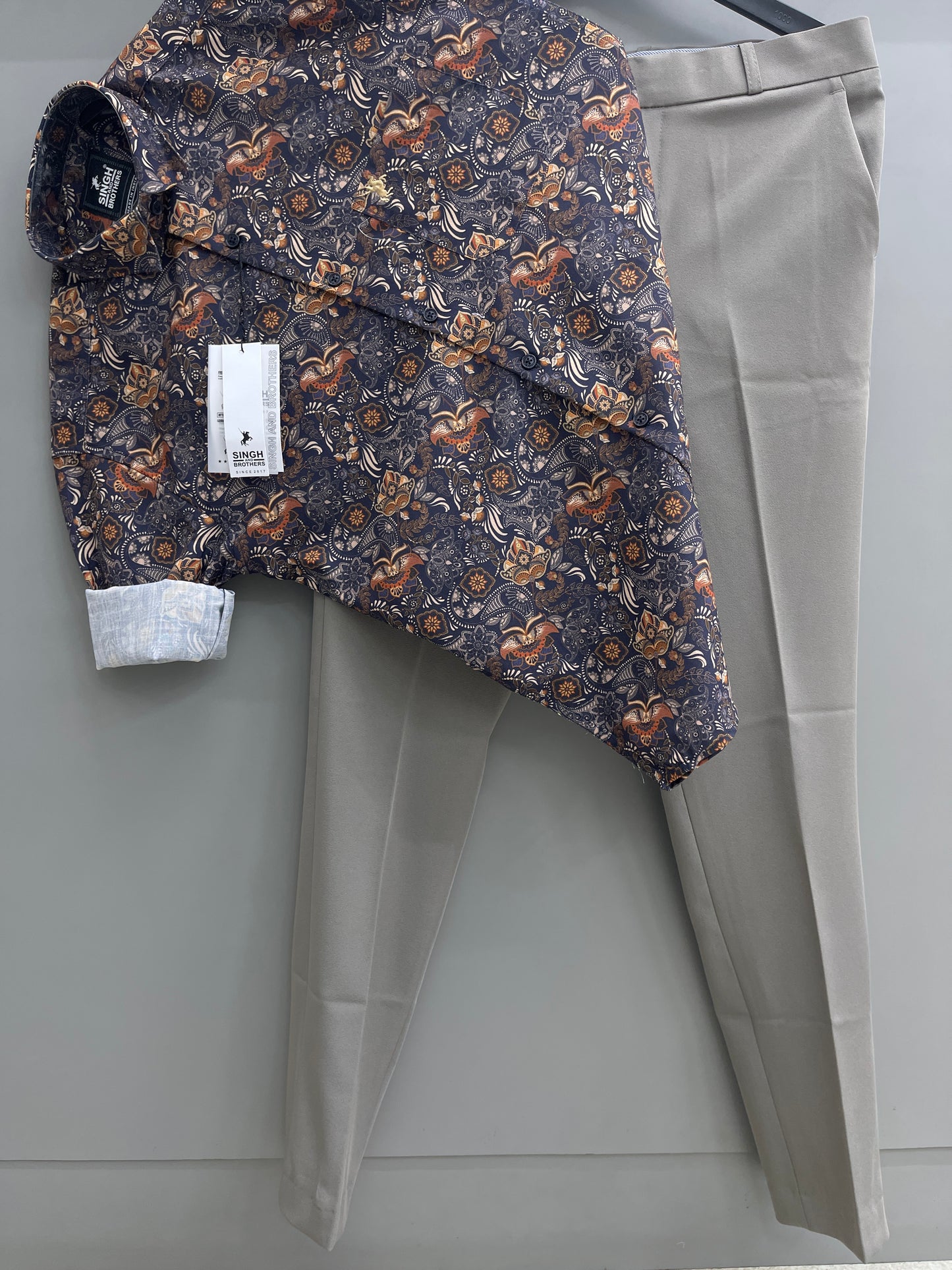 Printed Shirt with Trouser Pant (Combo)