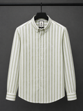 Linen strip shirt