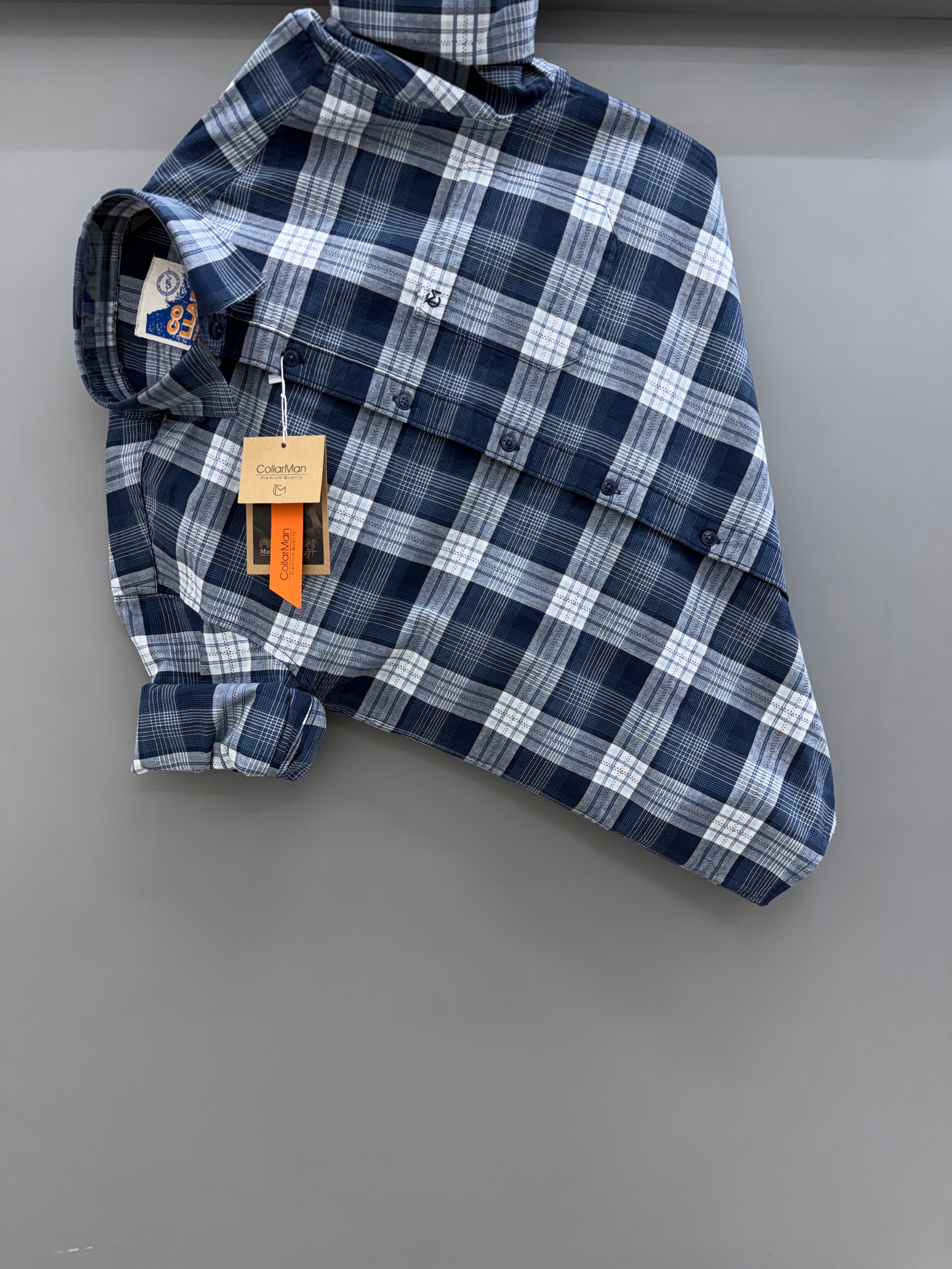 Heavy oxford Check Shirt