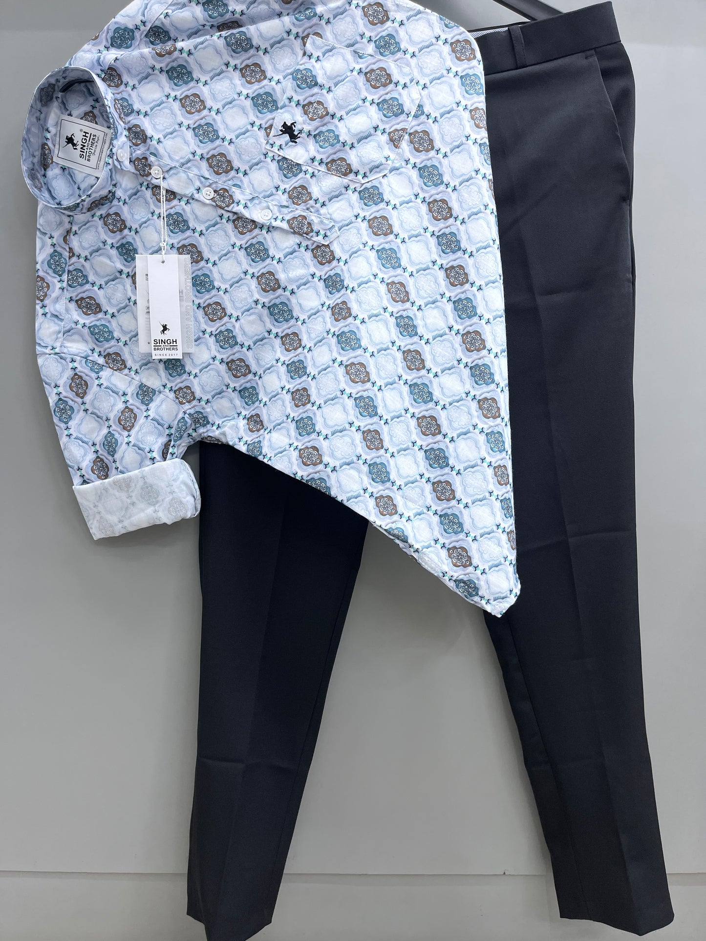 Printed kurta with Trouser Pant (Combo)