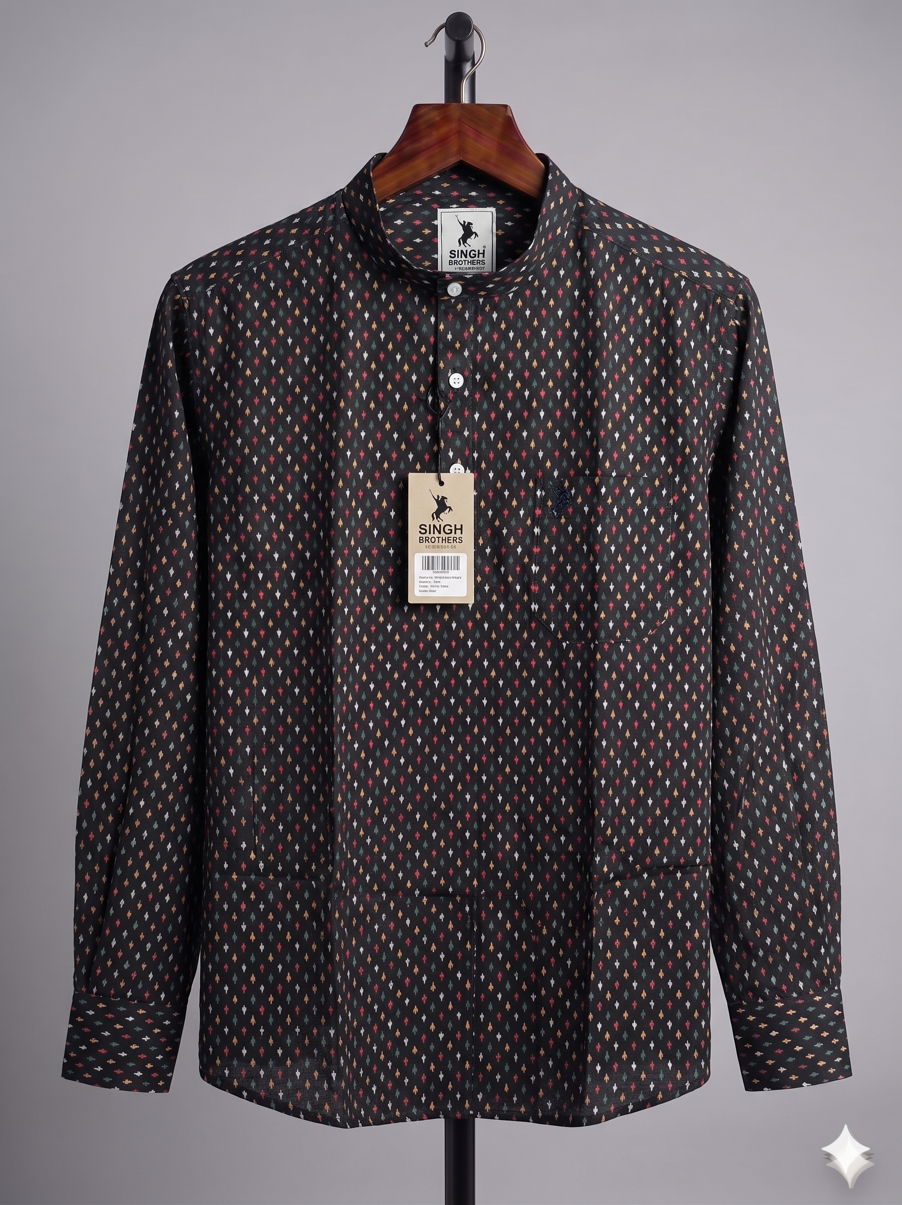 Printed Short Kurta