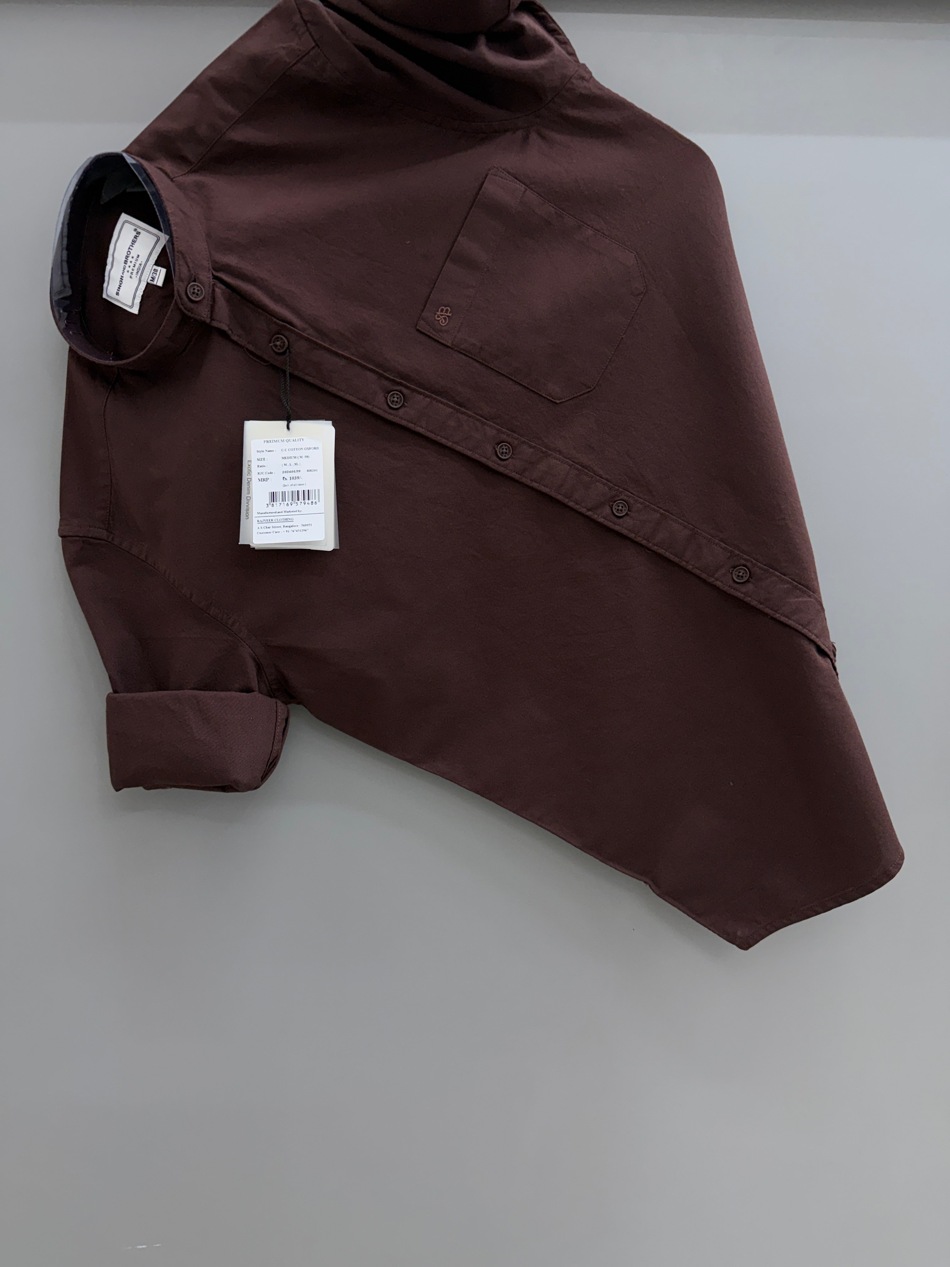 Chinese color Cotton Oxford