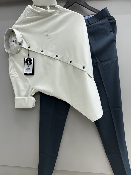Partywear Shirt With Trouser (Combo)